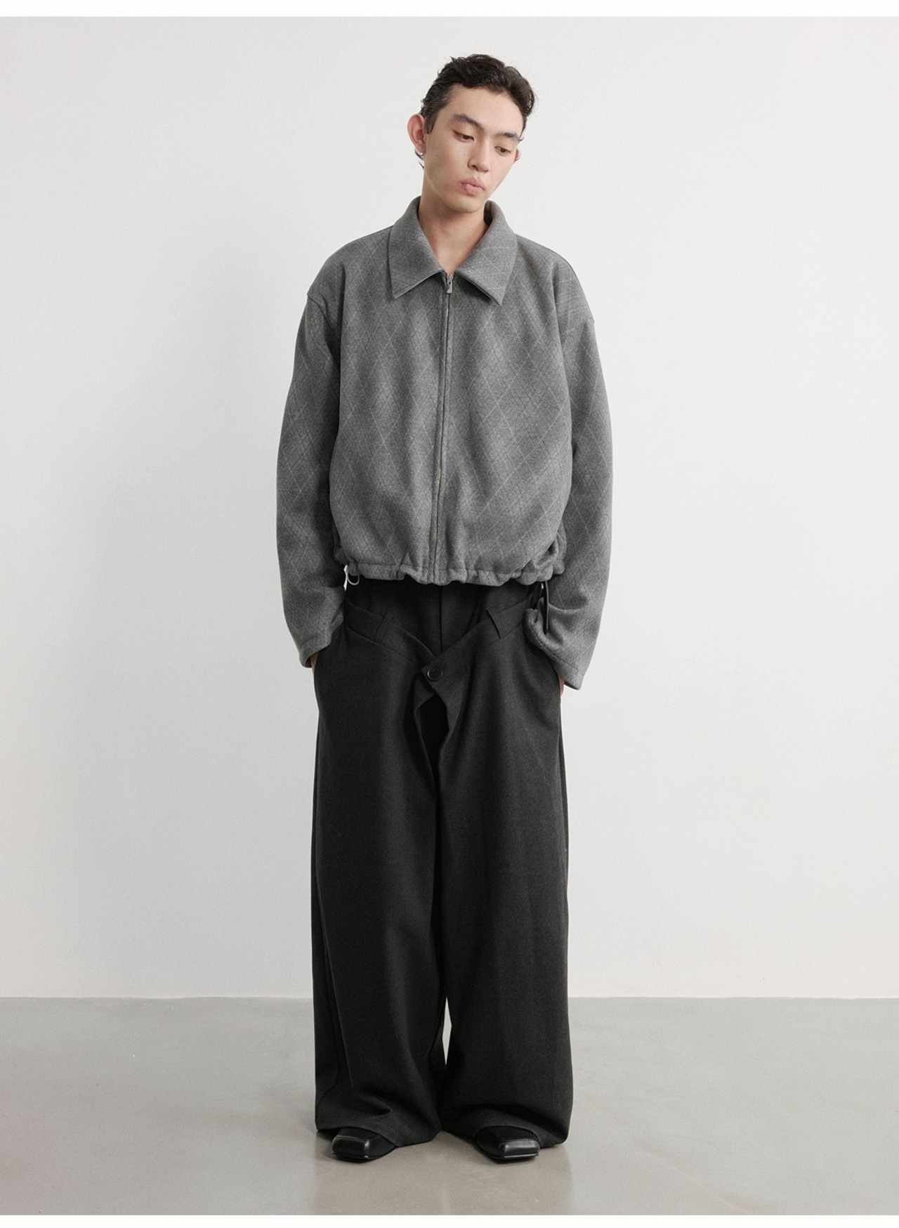 JCAESAR STUDIO Double-Waist Wide Trousers