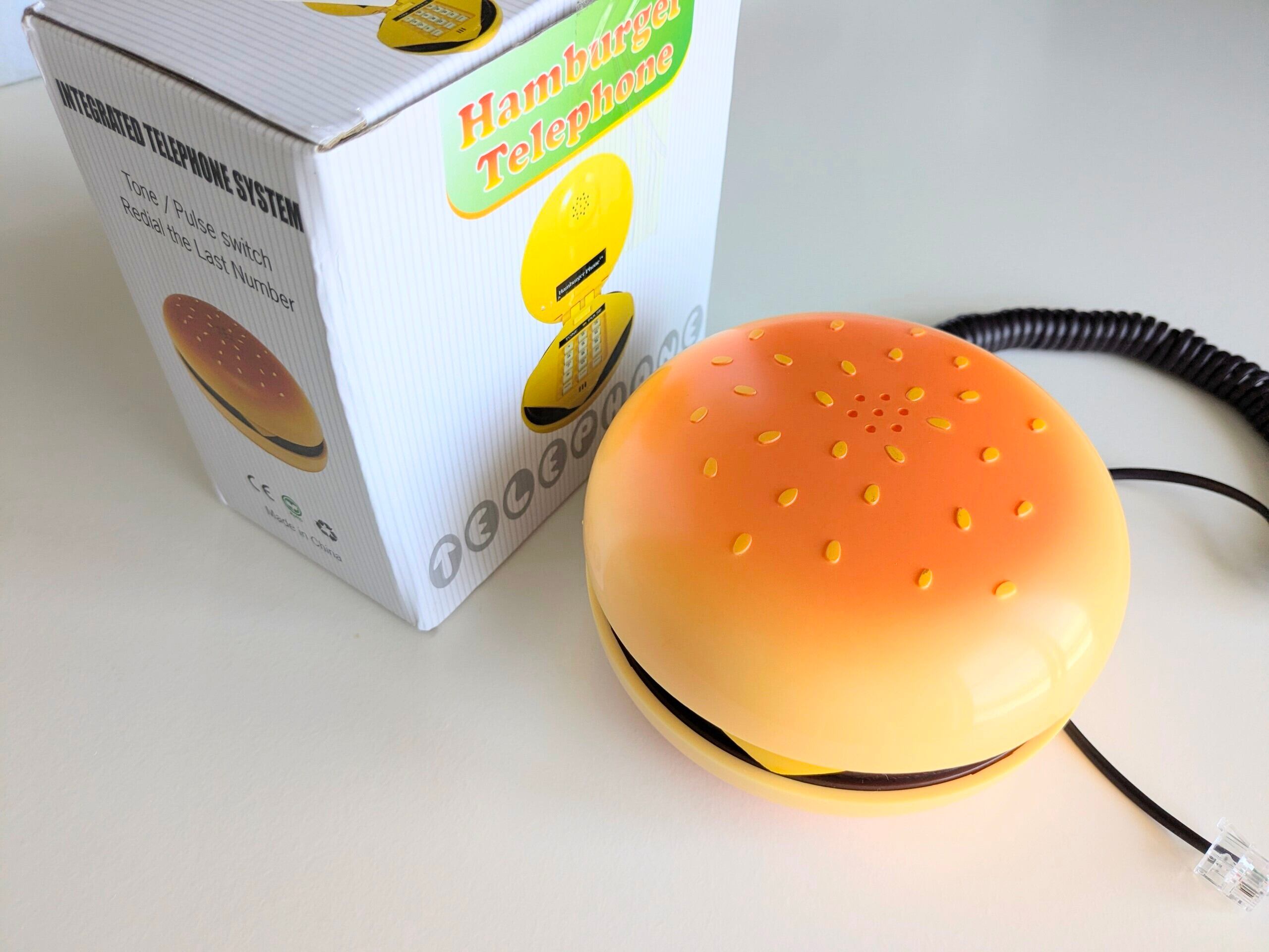 ☆ 送料無料！BURGER TELEPHONE ☆バーガー電話〚アメリカン雑貨 アメトイ〛