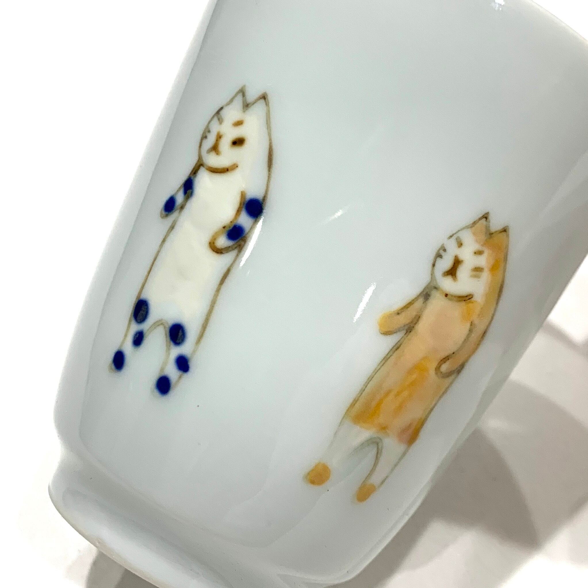 たち猫 湯呑み | 24to3［西富陶磁器オンラインストア 有田焼
