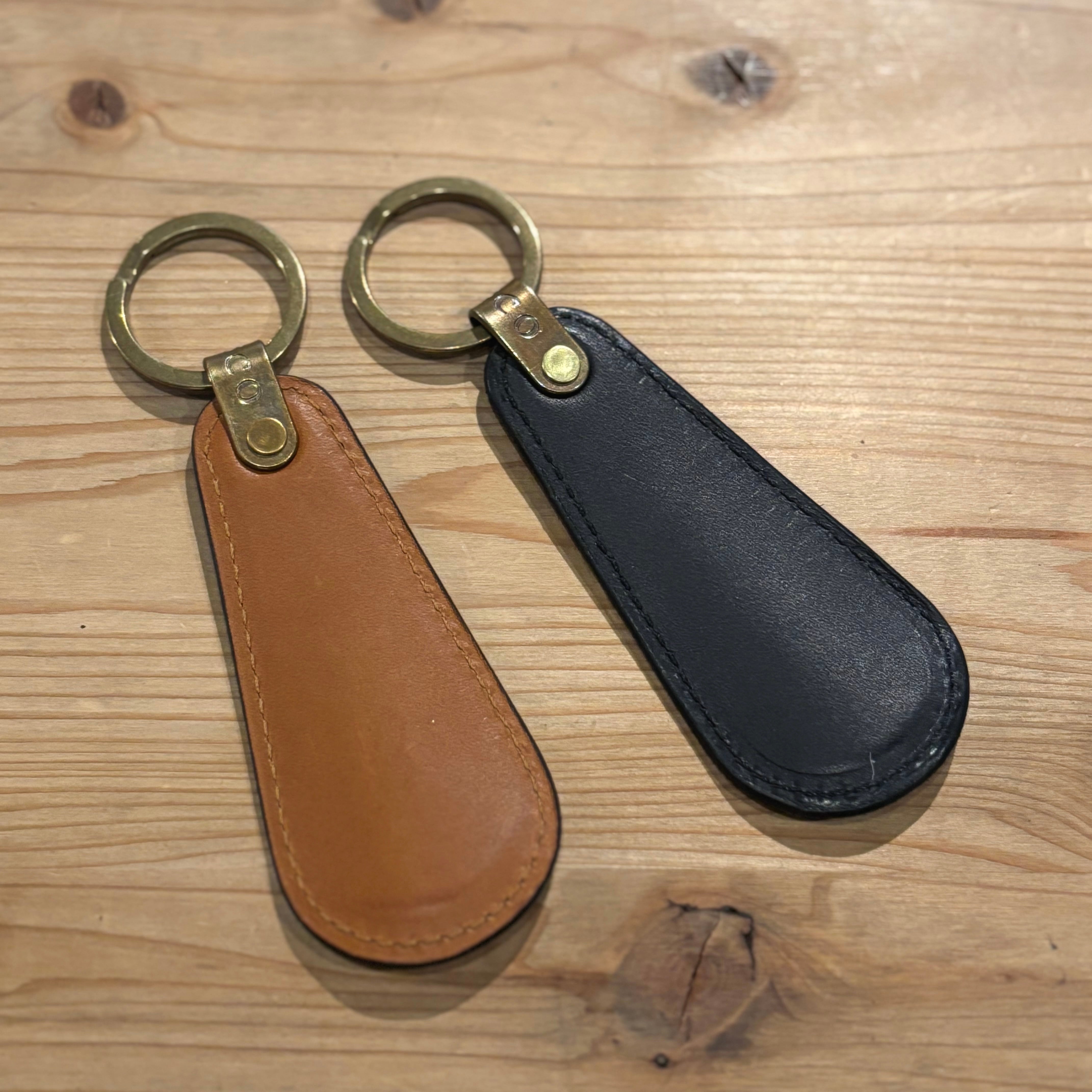 VASCO / LEATHER VOYAGE SHOE HORN - Nero Meal ヴァスコ レザー 靴