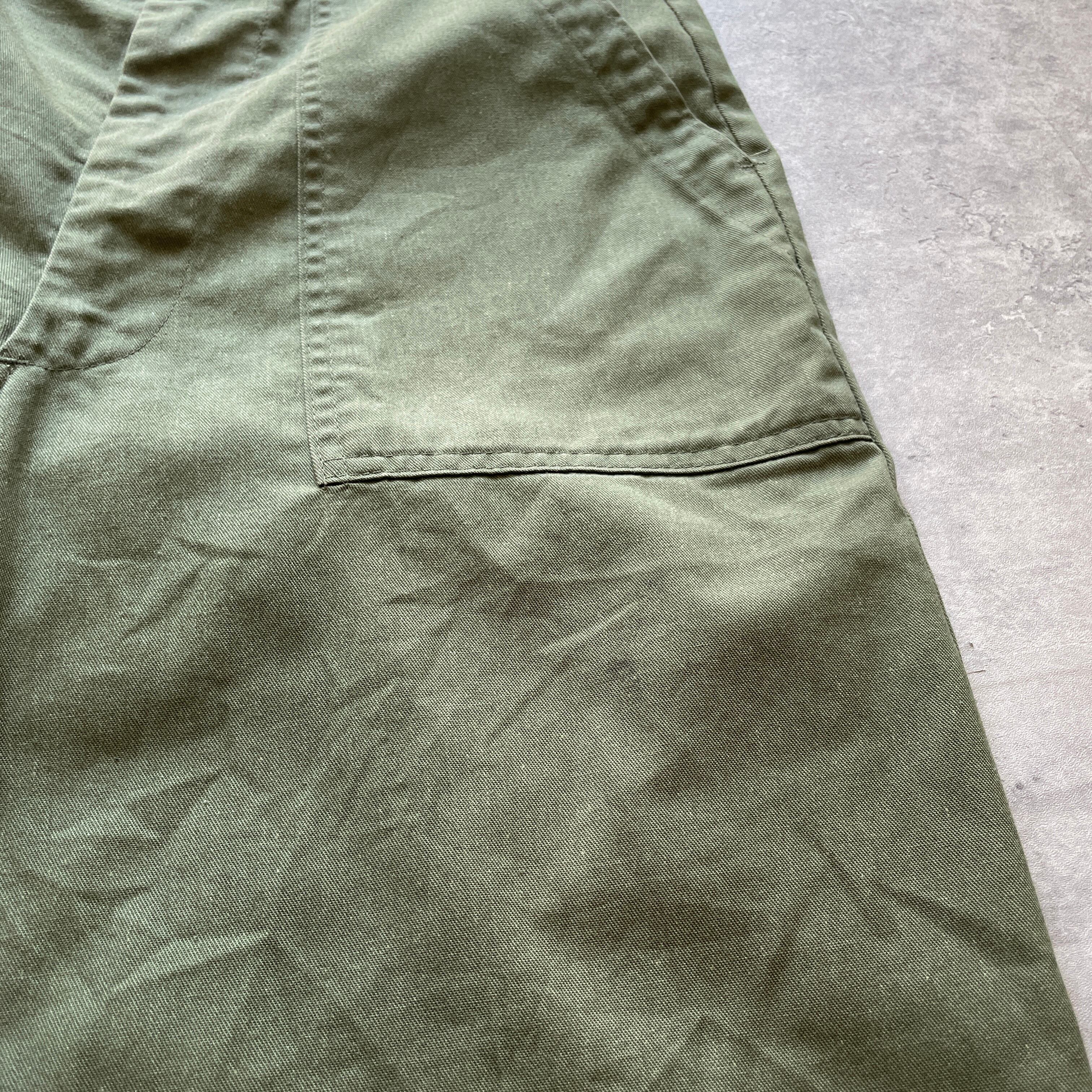 60s アメリカ軍 実物 US ARMY 米軍 ベイカーパンツ OG107 32×31