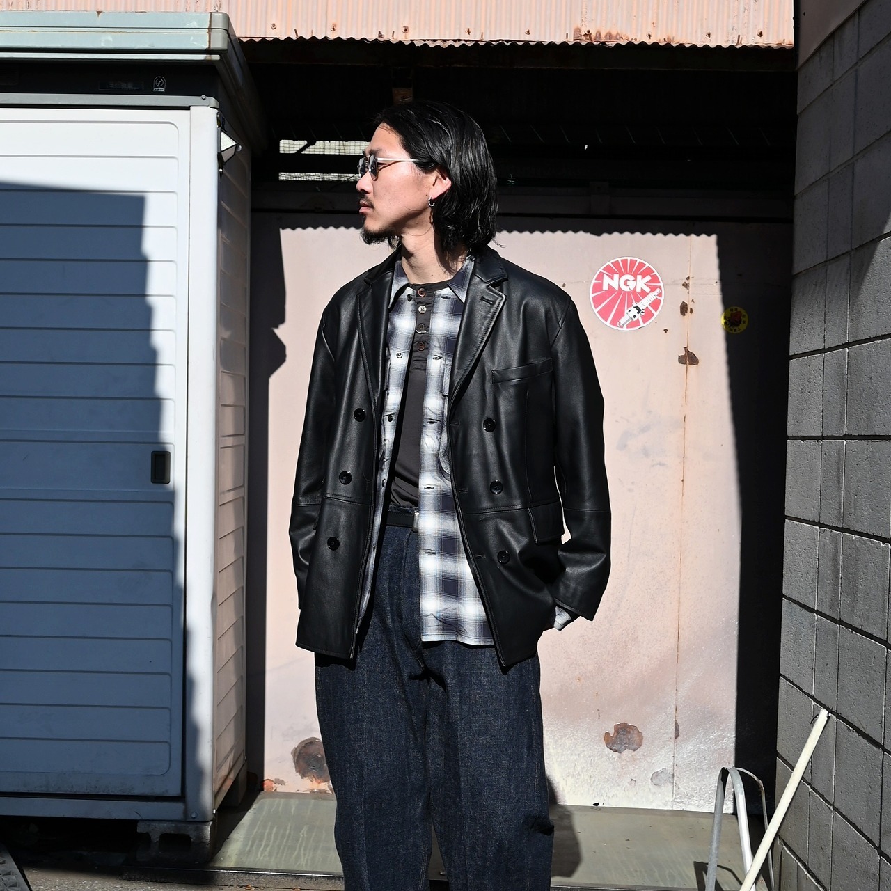 CCU（シーシーユー） DOUBLE BREASTED JKT