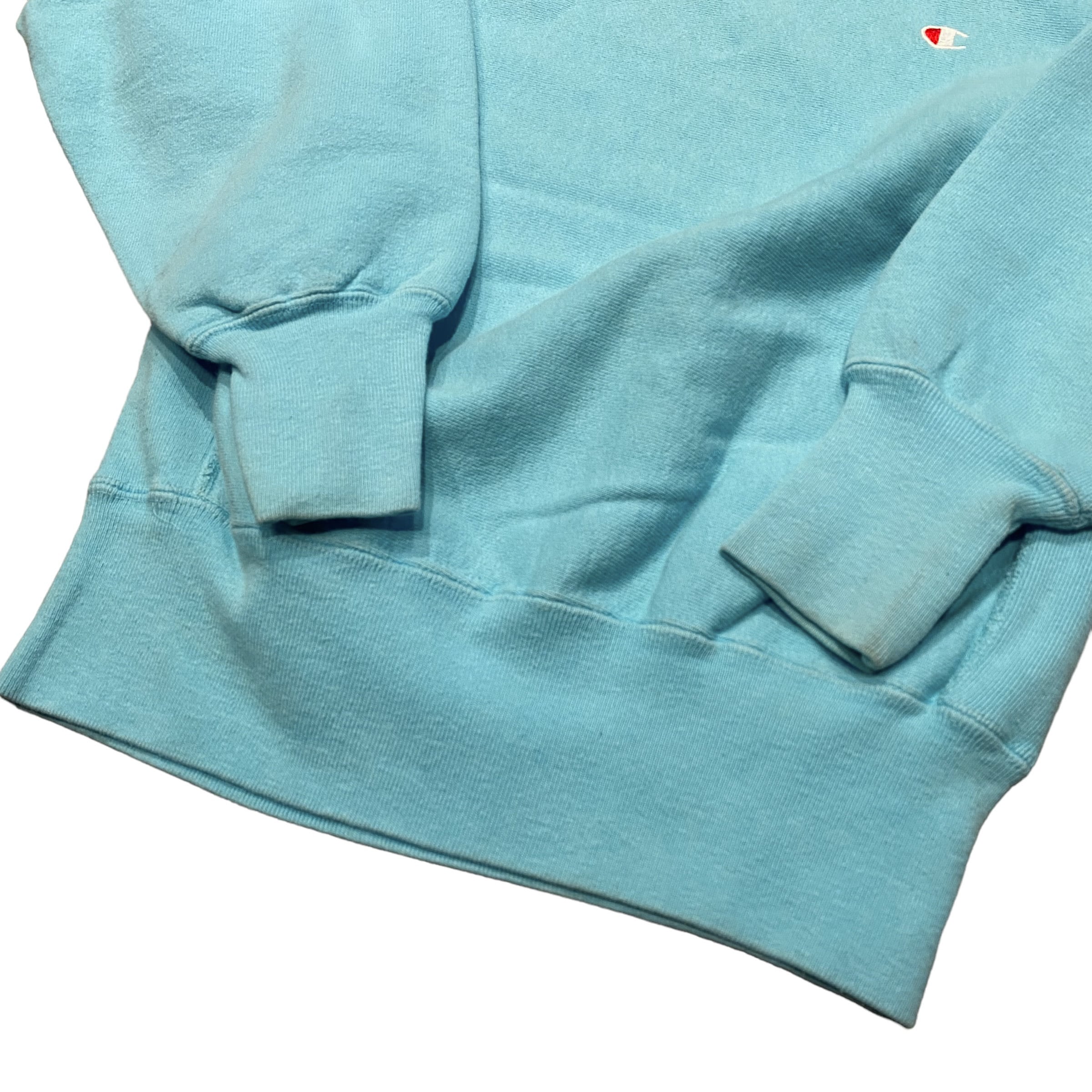 90's USA製 Champion Reverse Weave Sweat 目付き 無地 S