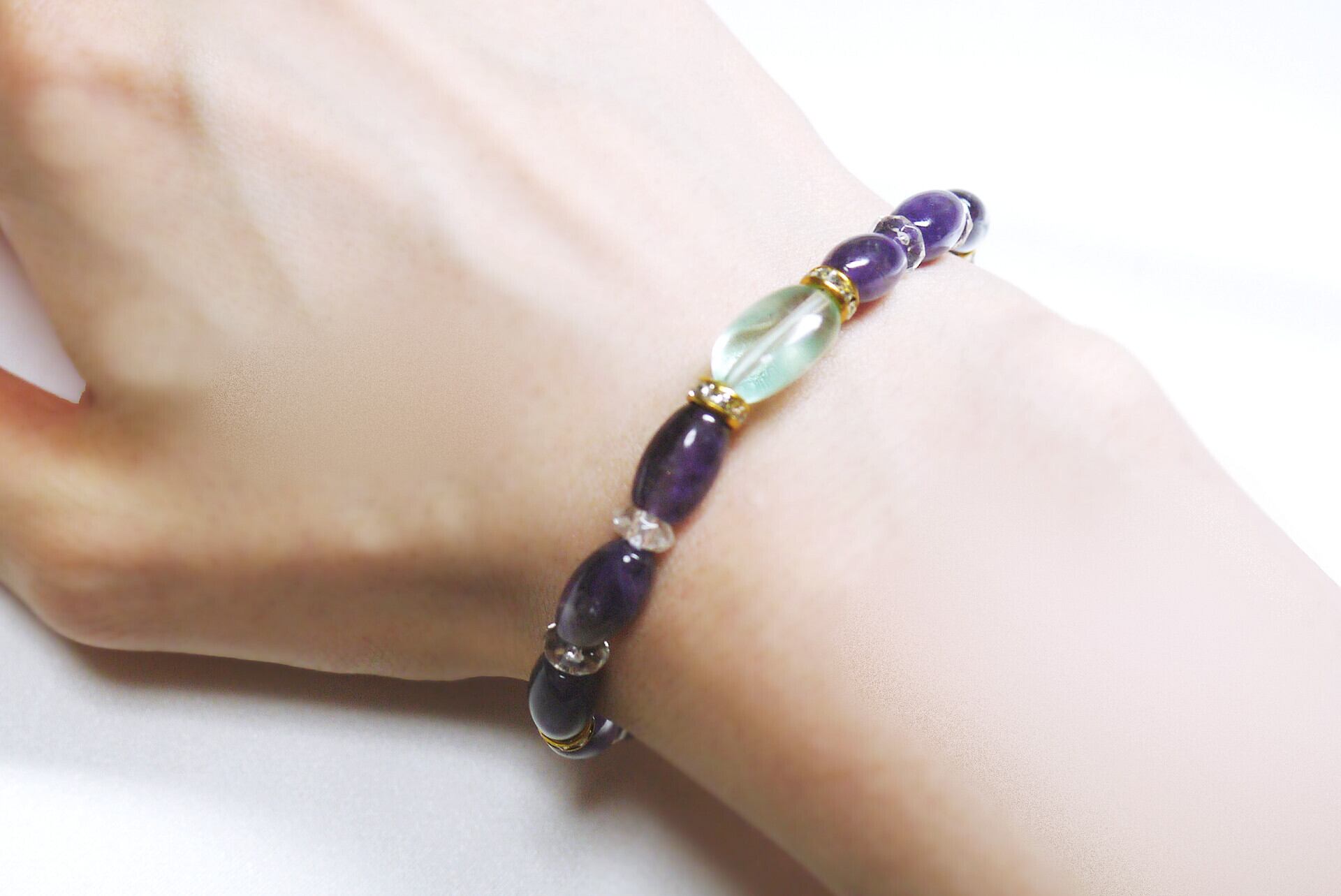 st.Zadkiel ～大天使ザドキエル～」【フローライト】【アメジスト