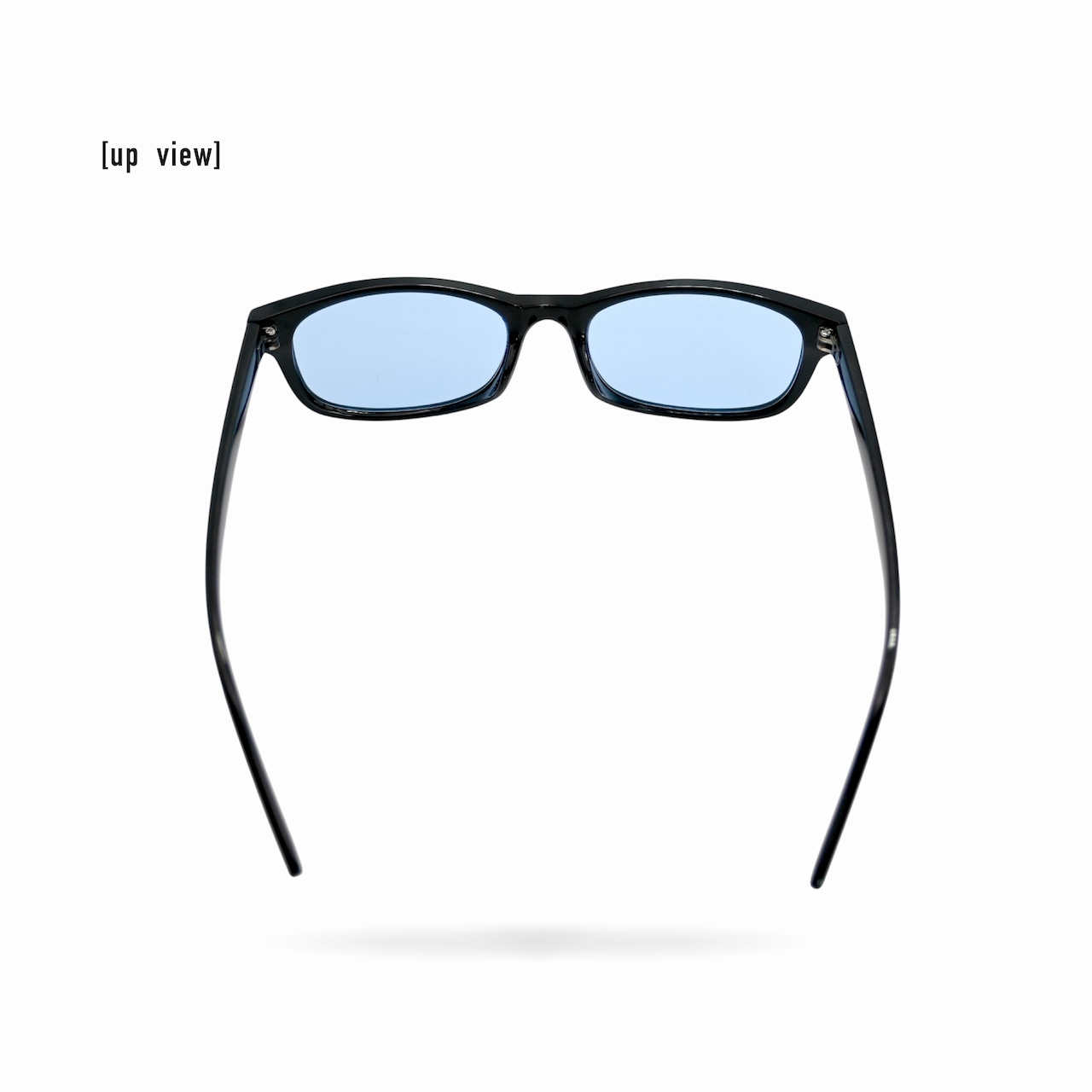 #AIRGRAM / GOLF&CITY サングラス /(形:ユニ スクエア 色:ブラック レンズ:ライトブルー) / TPGC-5035-2