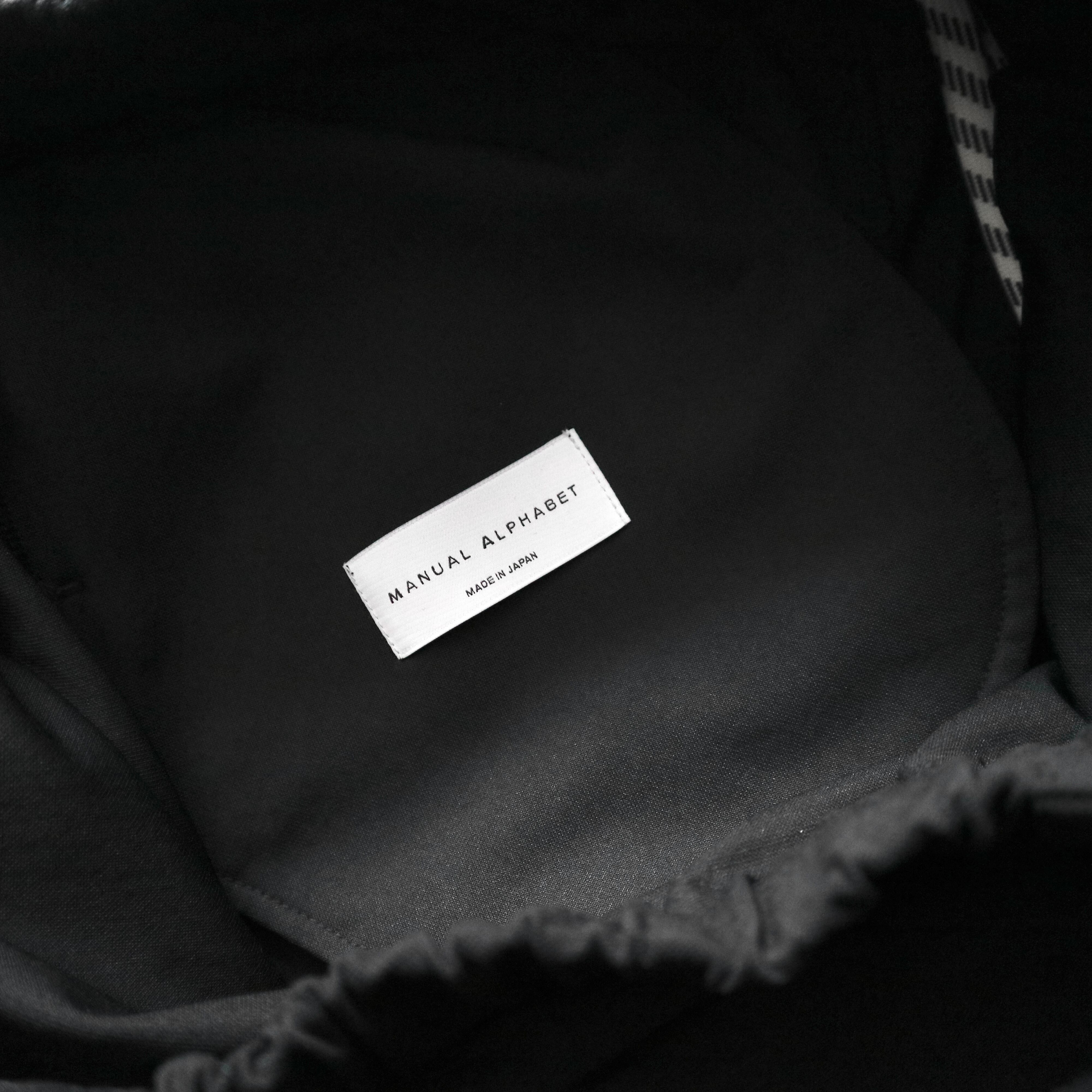 MANUAL ALPHABET マニュアルアルファベットNYLON RIP STOP SHT CARDIGAN リップストップ カーディガン MA-J-367 Ecru Manual Alphabet マニュアルアルファベット 4Way Nylon