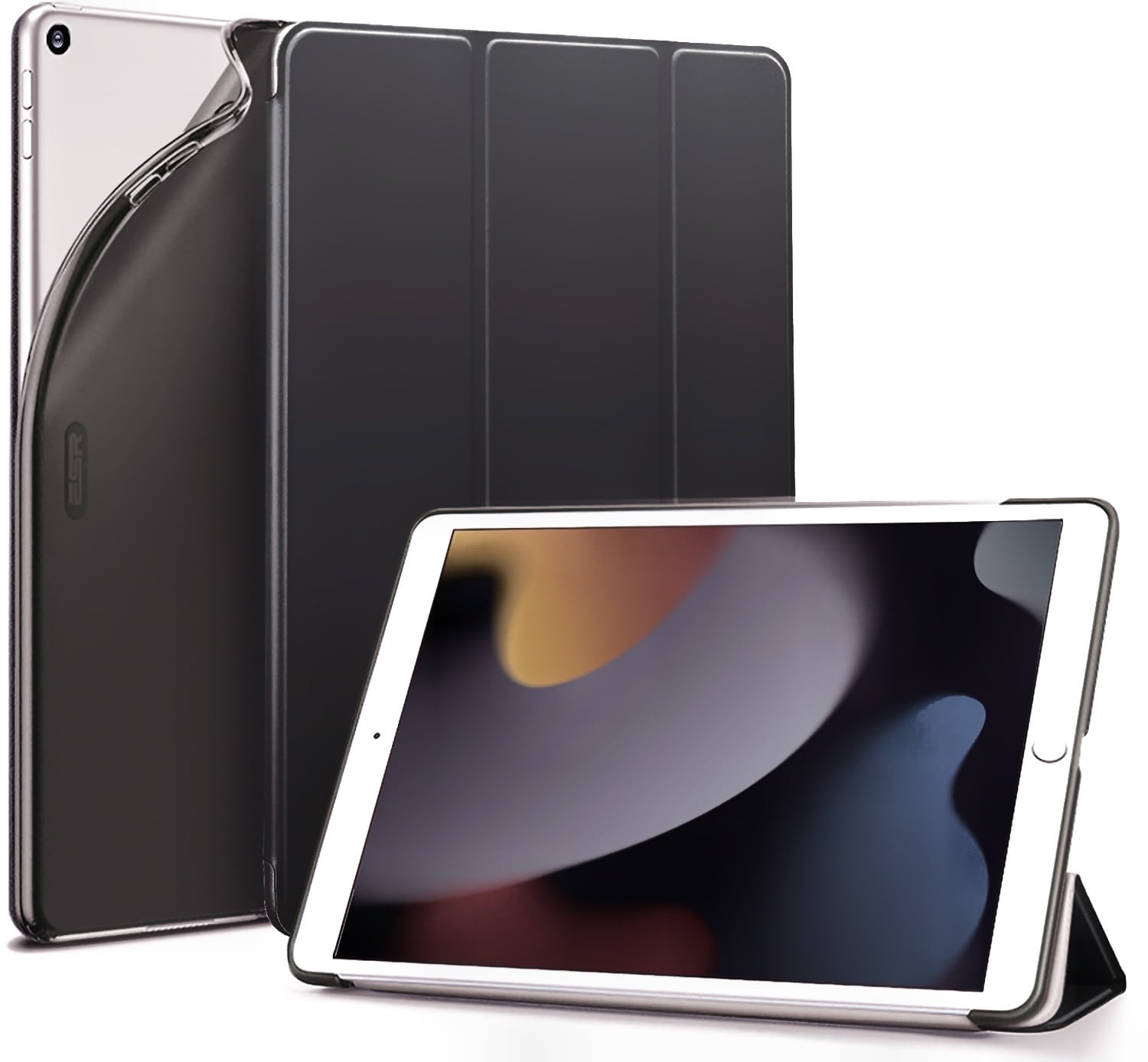 【色: Colorful Black】TSQQST iPad 9世代 7世代 ケ