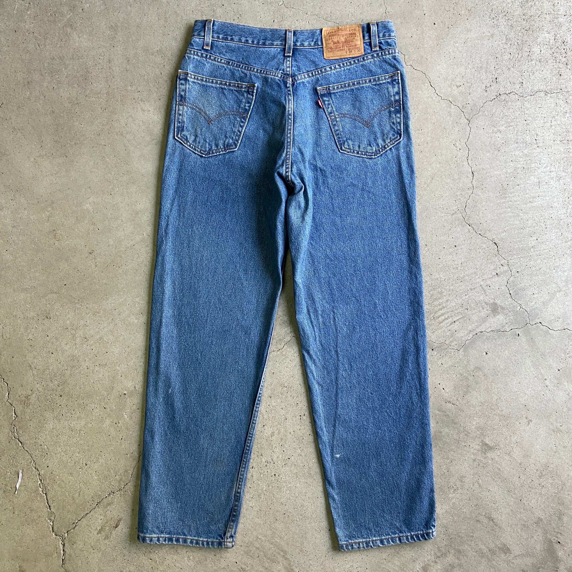 00年代 メキシコ製 Levi's リーバイス 43901 バギー ワイド ストレート