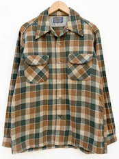 70s PENDLETON WOOL SHIRT MADE IN USA Size M