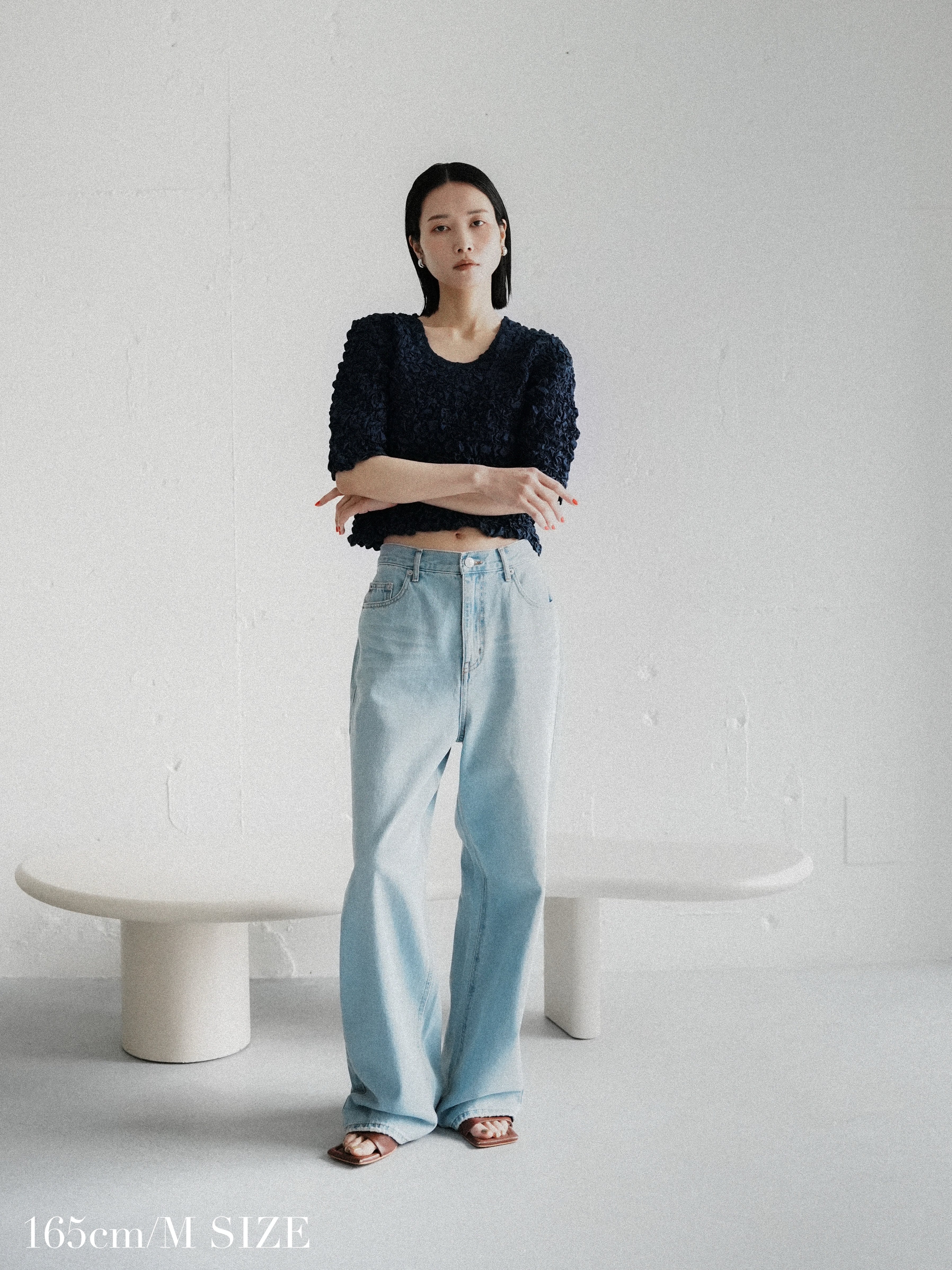studded hem denim | Katrin TOKYO