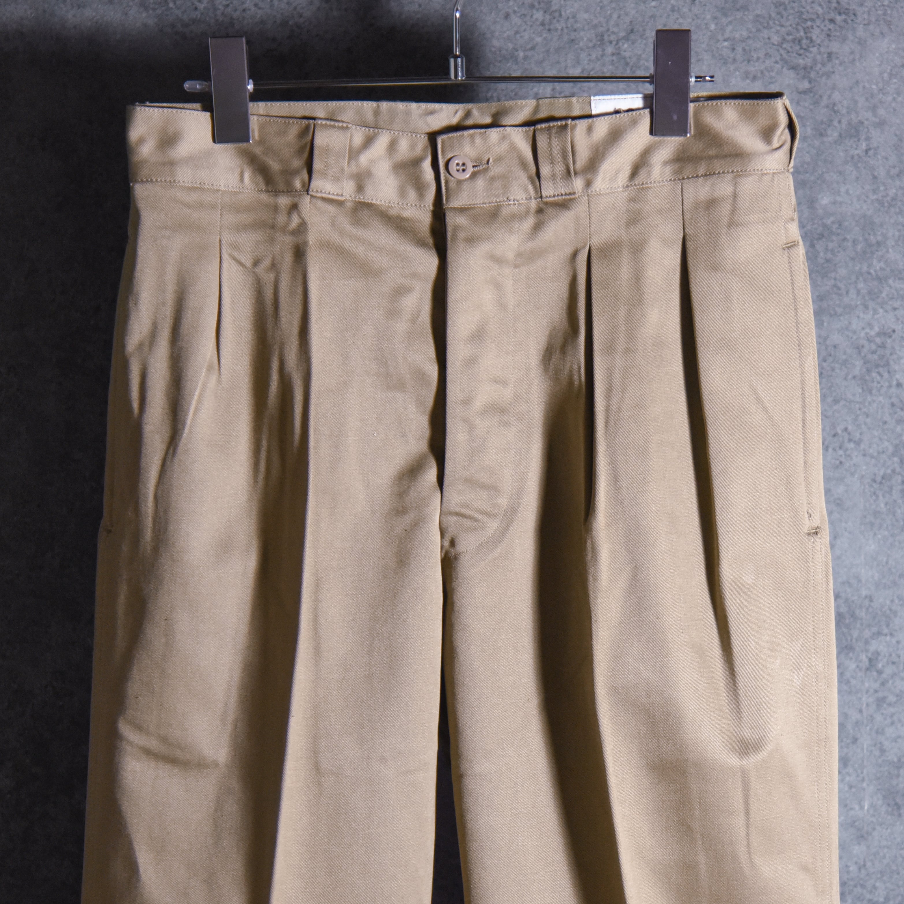 DEAD STOCK】60s French Army M52 Chino Trousers フランス軍 チノ
