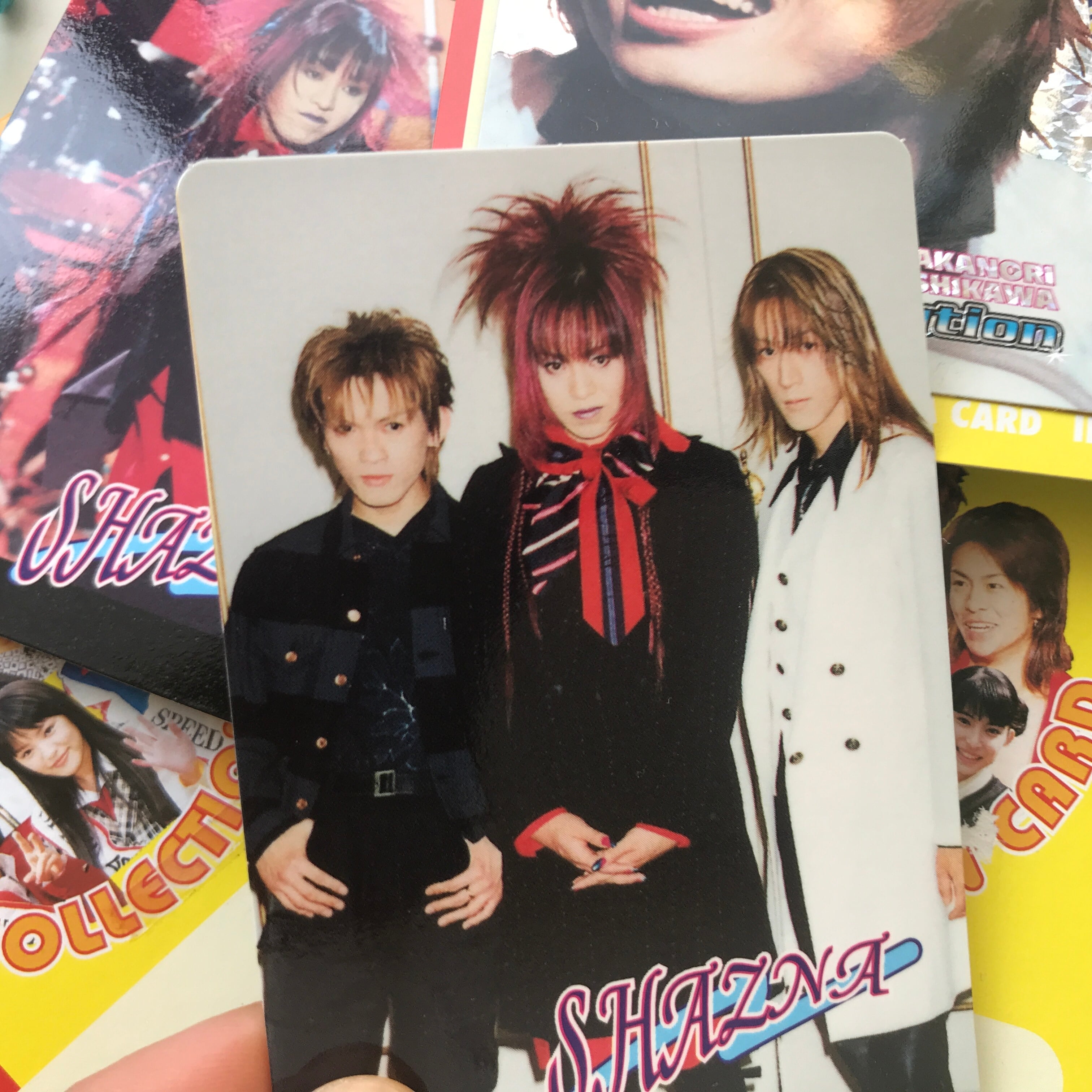 90-00年代アイドルプロフィールカード3枚セット☆ | ガラクタや