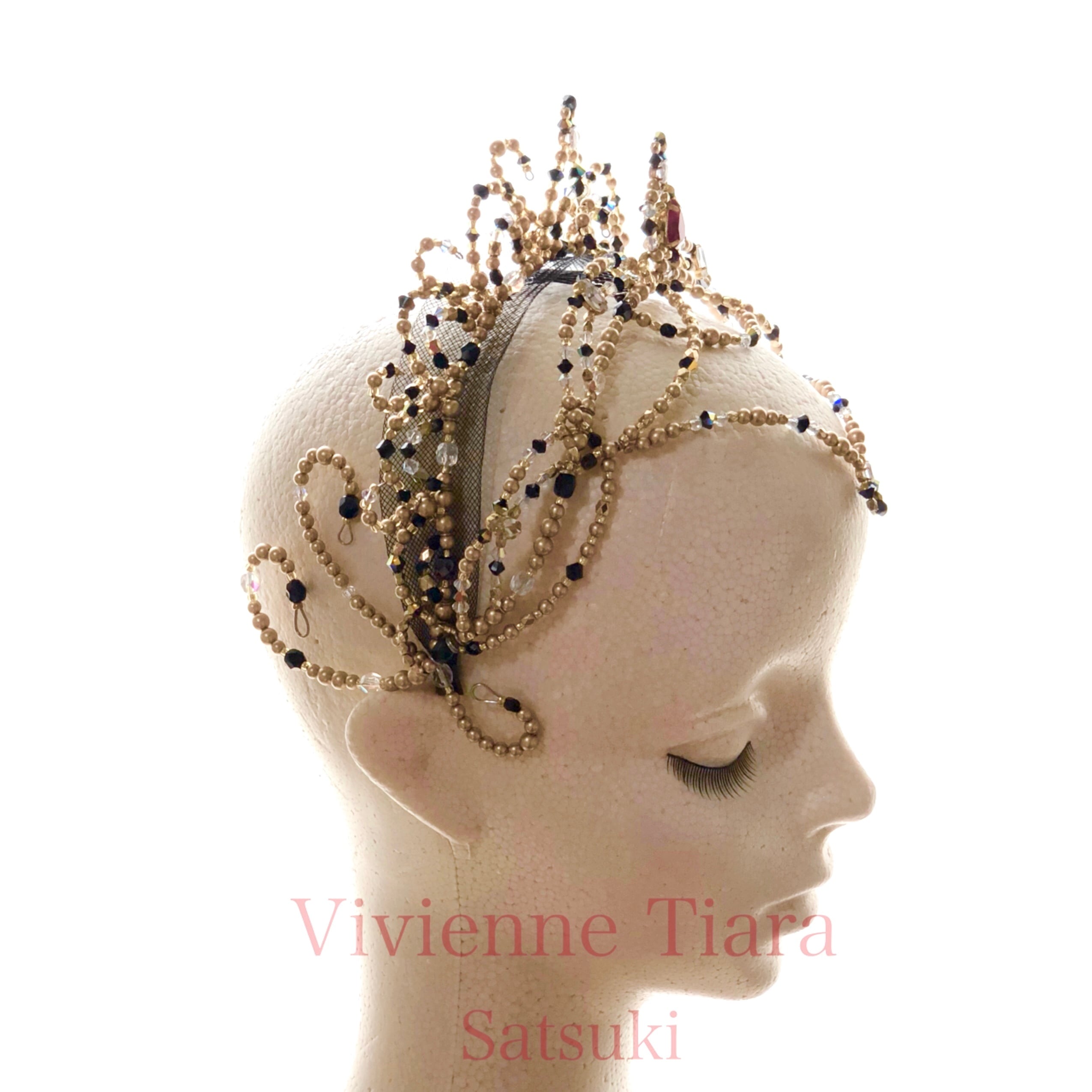 バレエティアラ】2連カチューシャ | Vivienne Tiara