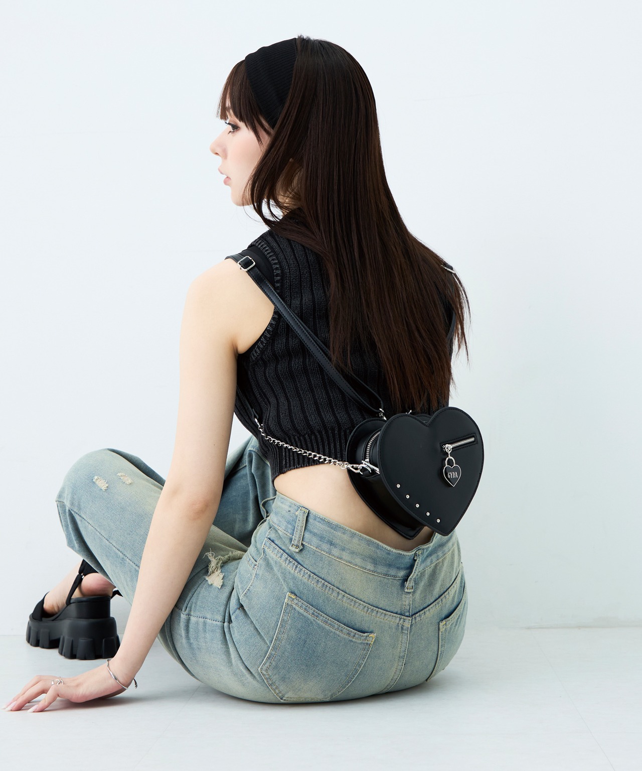 GYDA : 3WAY HEART MINI BAG GY-B462