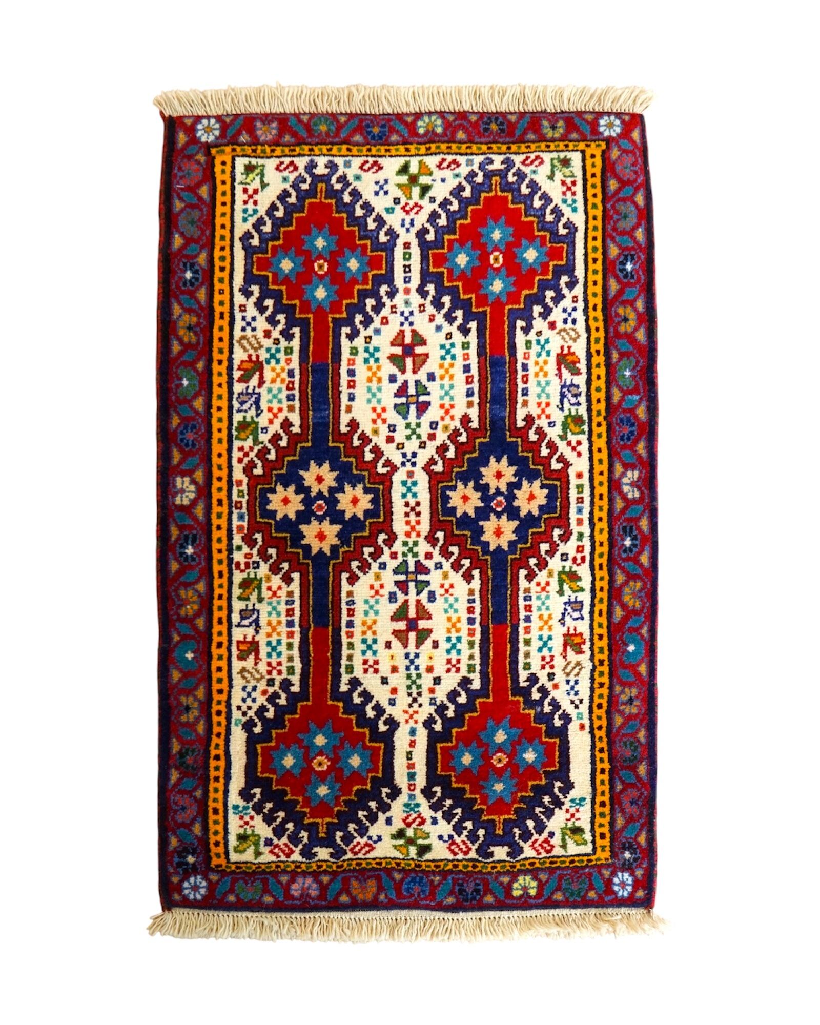 パキスタン手織り絨毯 153×95cm｜草木染ウール | Decorworks