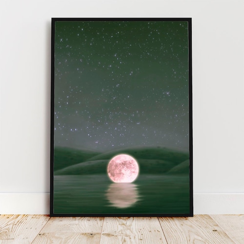 Moon in the Sea