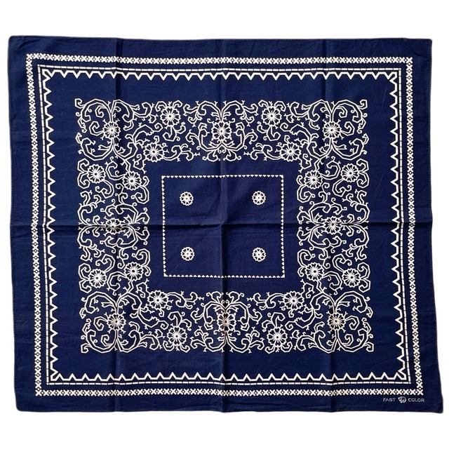 【Special】 1940s 両耳 Elephantbrand エレファントブランド 下鼻 ヴィンテージバンダナ