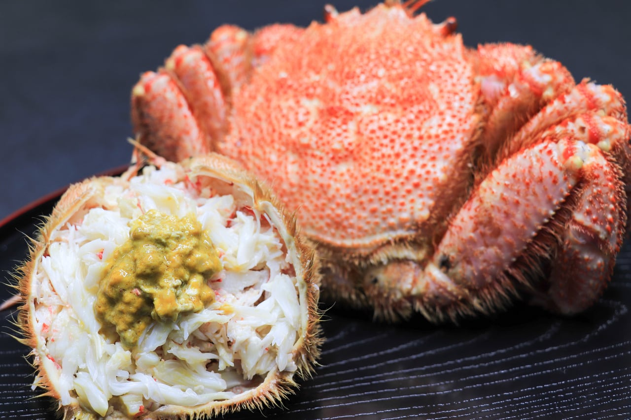 毛蟹800g前後 1尾【ボイル冷凍】2人前 ※蟹をメインで食すには丁度