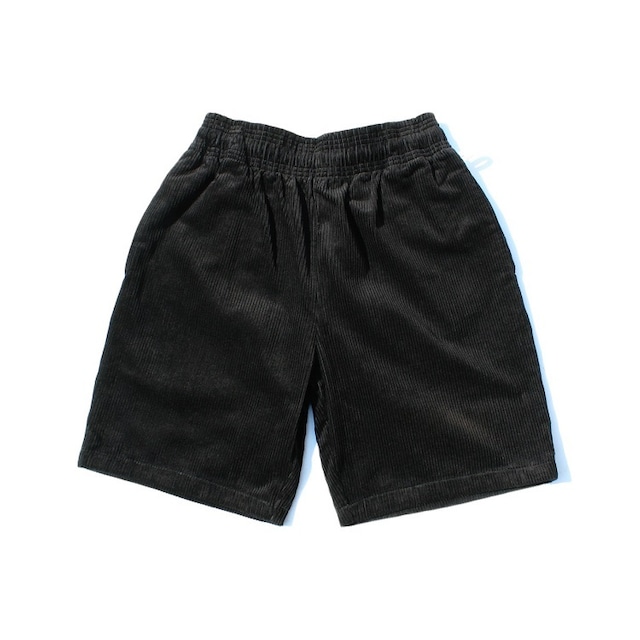 COOKMAN (クックマン) Chef Short Pants Corduroy (シェフショートパンツ コーデュロイ ) ブラック  231-01812