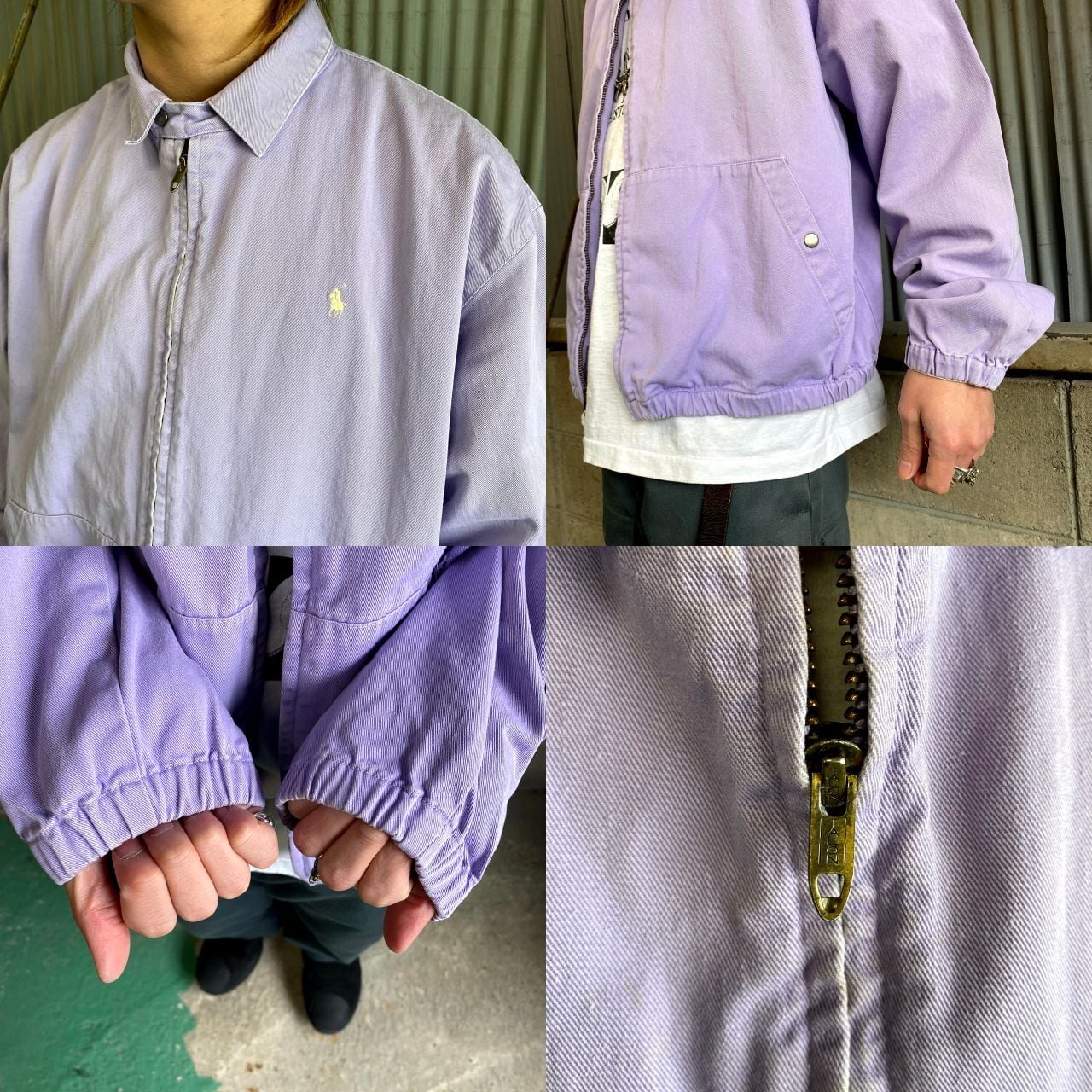 Polo by Ralph Lauren スウィングトップ ライトパープル 【公式通販】 Polo by Ralph Lauren スウィングトップ ライトパープル 【公式通販】