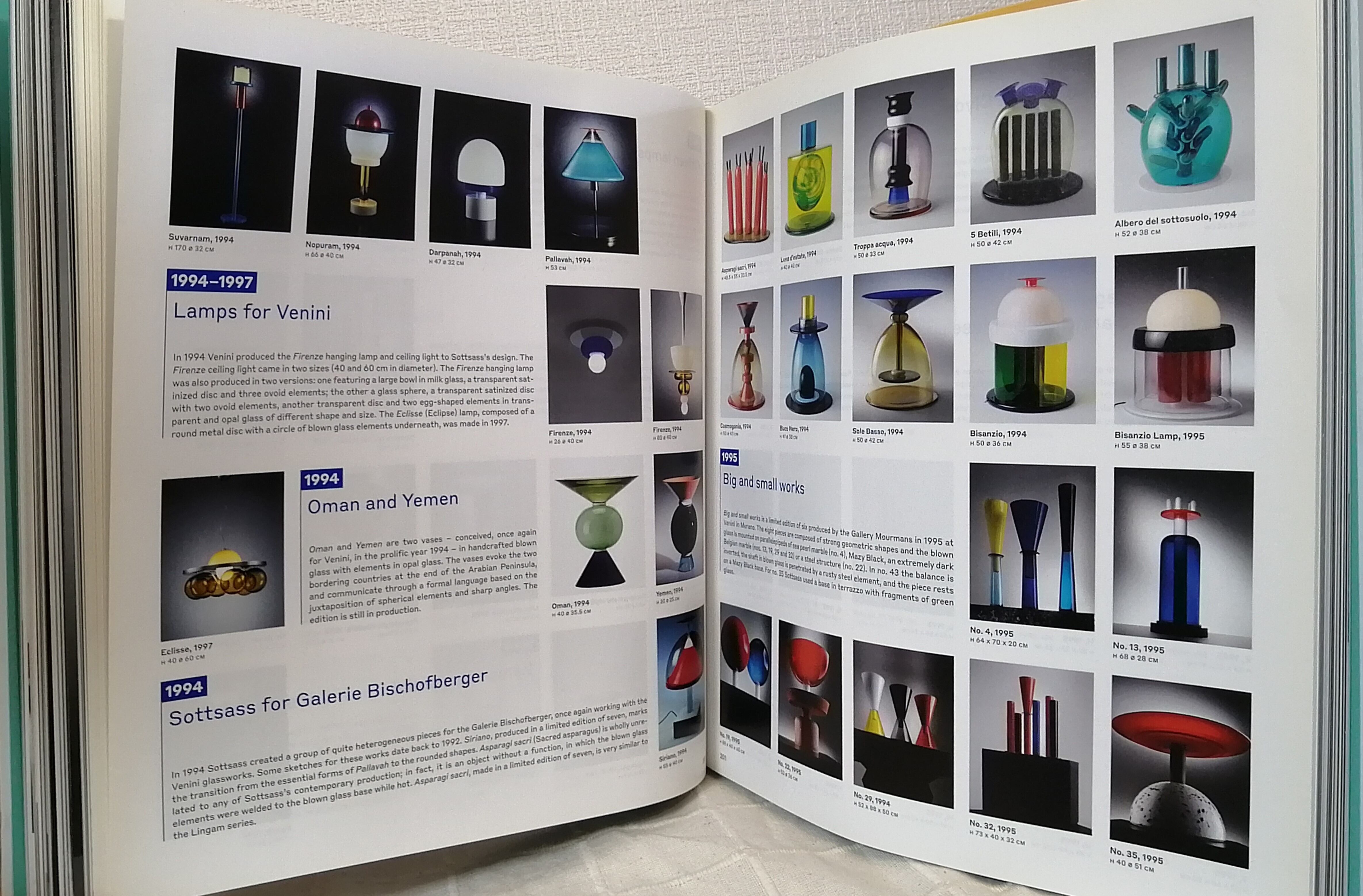 SOTTSASS Glass Works エットレ・ソットサスのガラス作品集 Luca Massimo Barbero Ettore Sottsass: The Glass エットレ