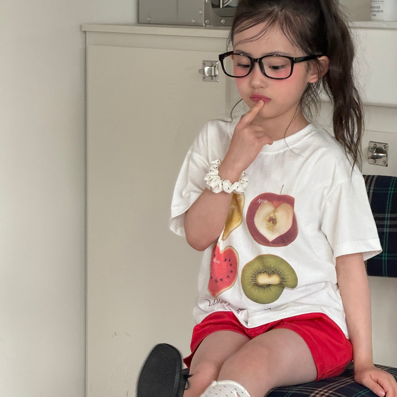 [ninibello] Juicy Sweet Short sleeve T-shirt / [니니벨로] 쥬시스윗반팔티