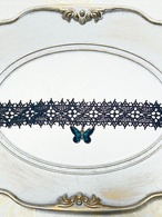 蝶レースチョーカー(通販限定価格)