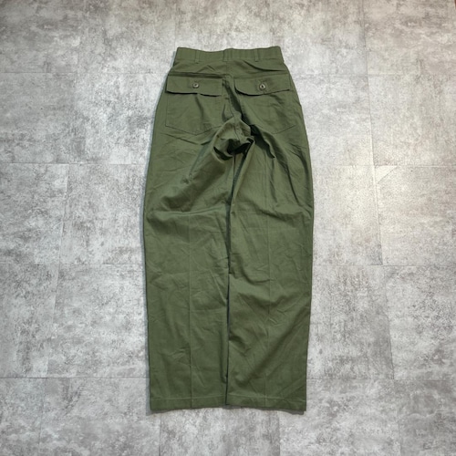80s アメリカ軍 実物 OG-507 ベイカーパンツ 28/31 詳細写真14