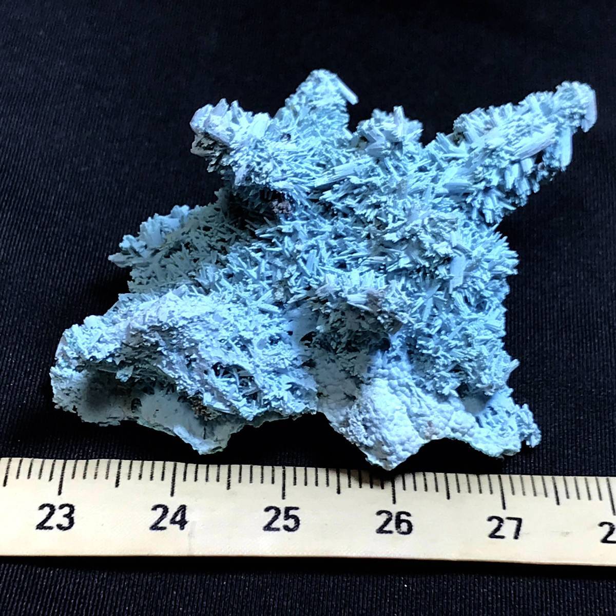 雲南省産高品質ブルーアラゴナイト・163g（中国産鉱物標本） | guomin