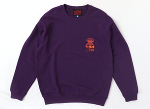 FUNKA CREW NECK PURPLE/ORANGE