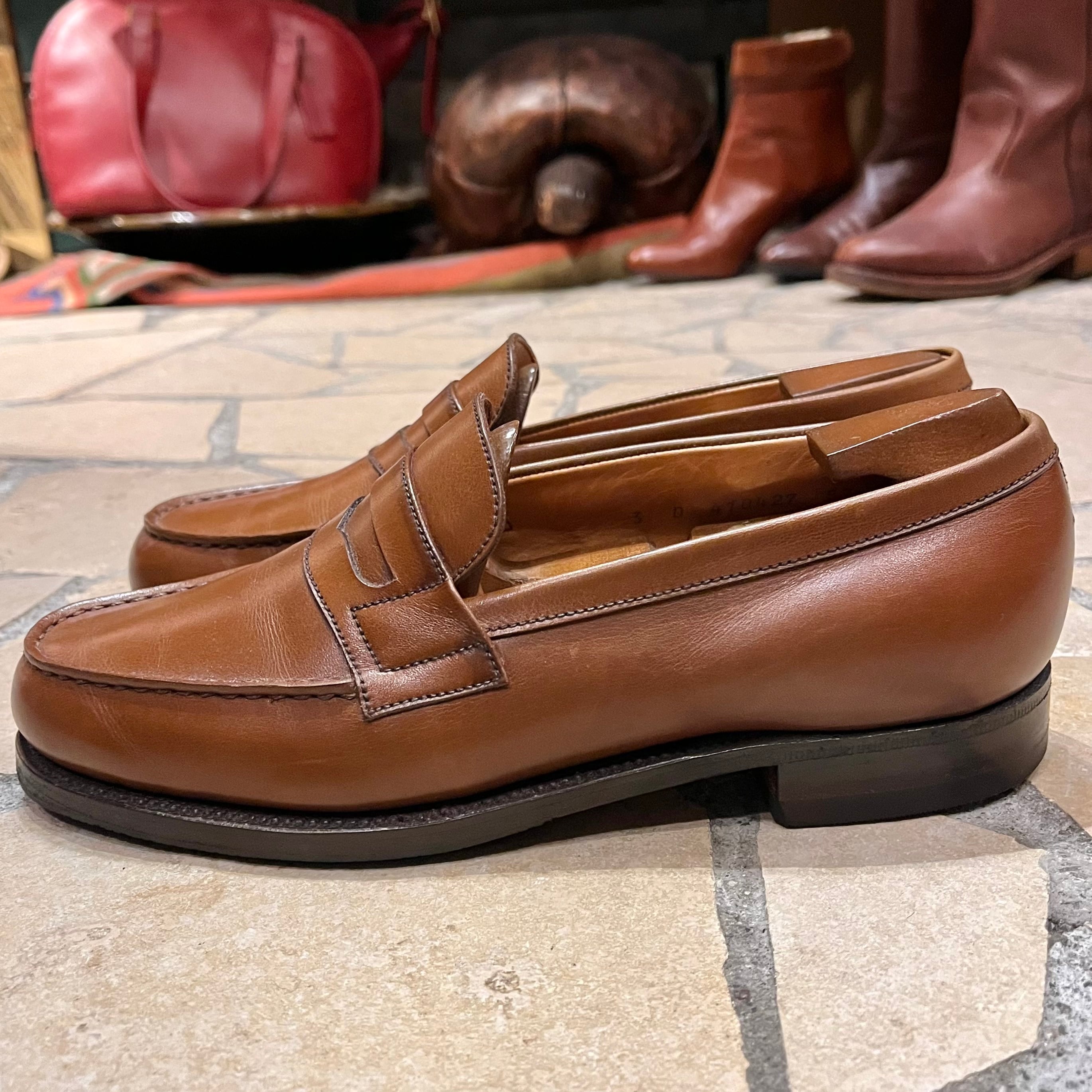 jm weston #180 “signature loafer” size3D フランス製 JMウエストン 