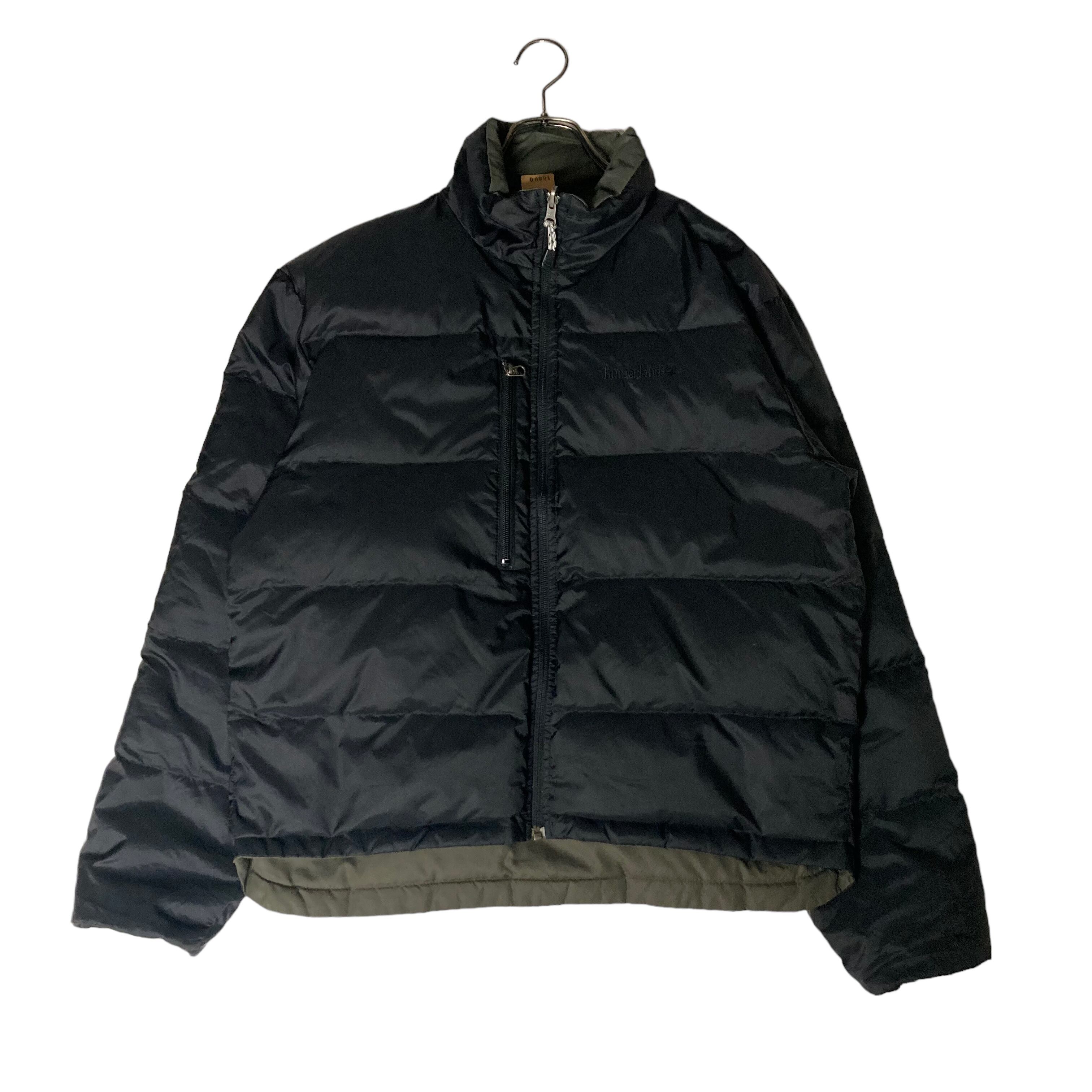 リバーシブル】Timberland ダウンジャケット M 刺繍 | 古着屋OLDGREEN 