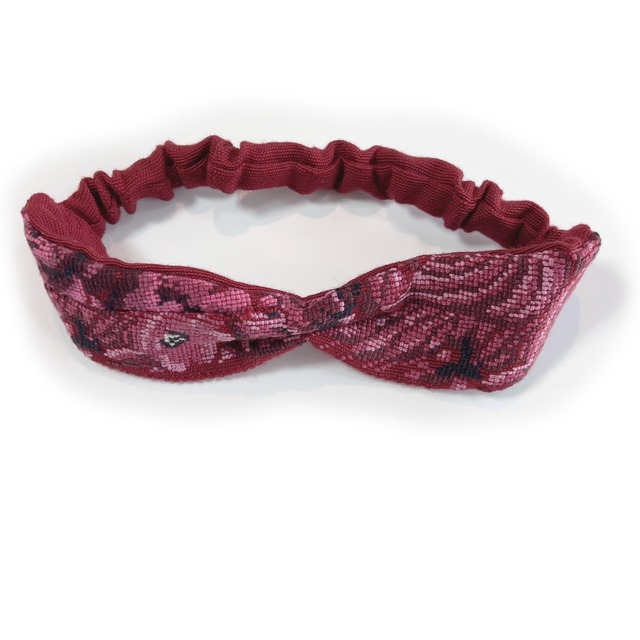 グアテマラ手織り hairband red-2