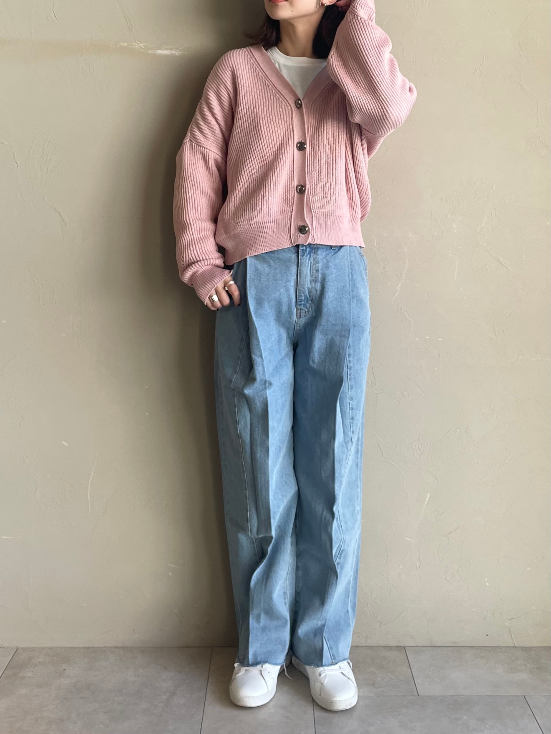 AgAwd】ストレートタックデニム | valance 福井｜レディース セレクト