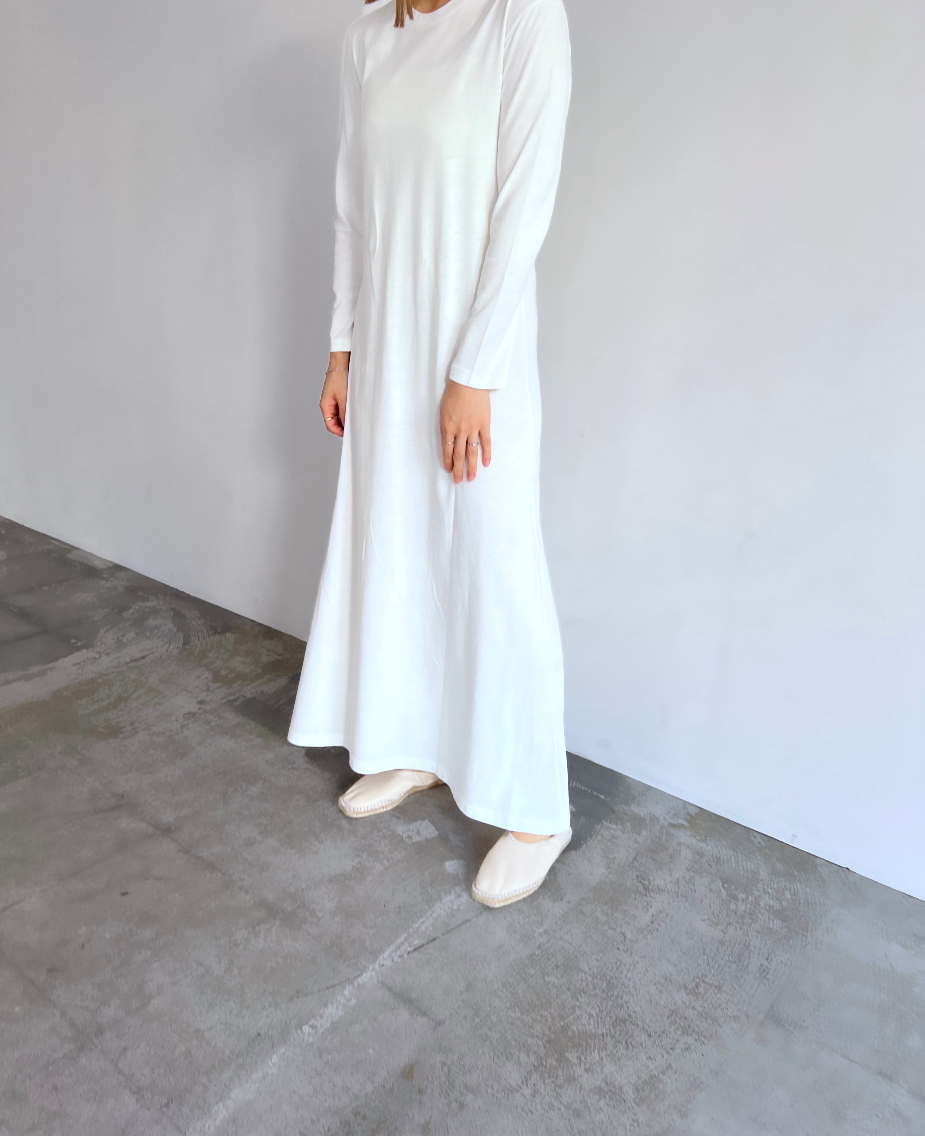 takes. / WOMEN'S DRESS / BAMBOO ワンピース【WHITE / GREY / NAVY