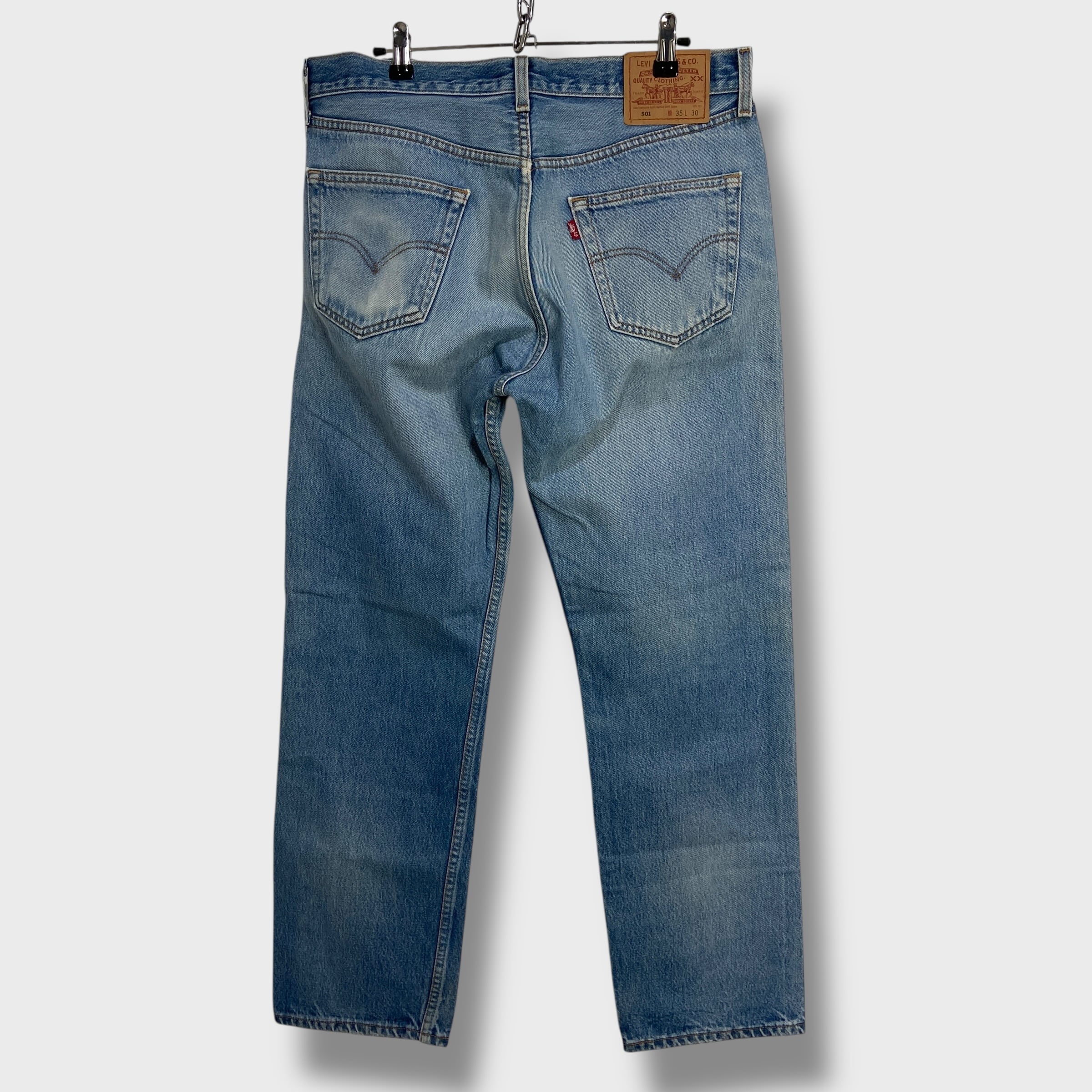 00s Levi's 501 メキシコ製 デニムパンツ アイスブルー W35 | 古着屋 Uan