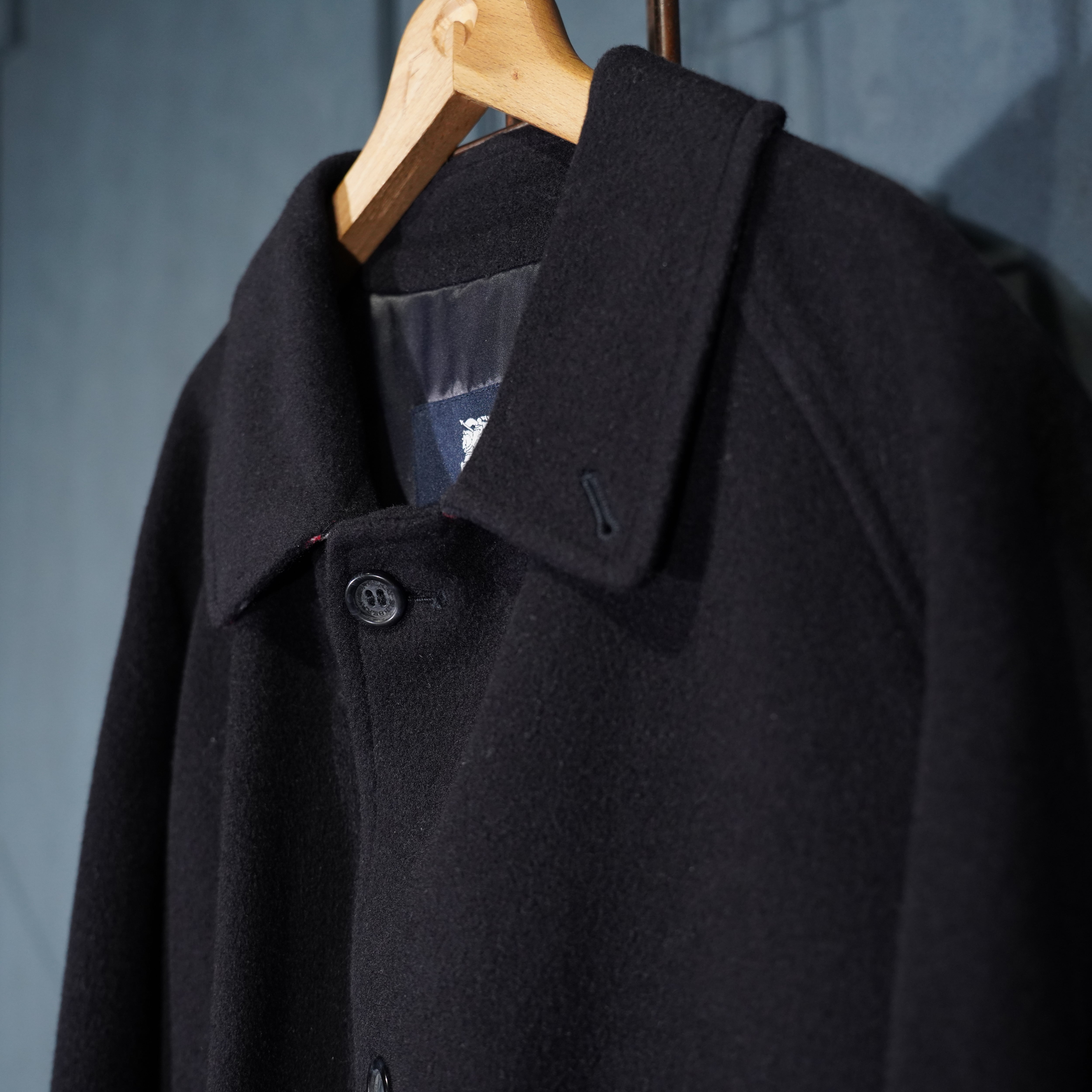 BURBERRYLONDONカシミヤ入りハーフコート BURBERRY LONDON〈カシミヤハーフガウンコート 高級 ハイブランド〉