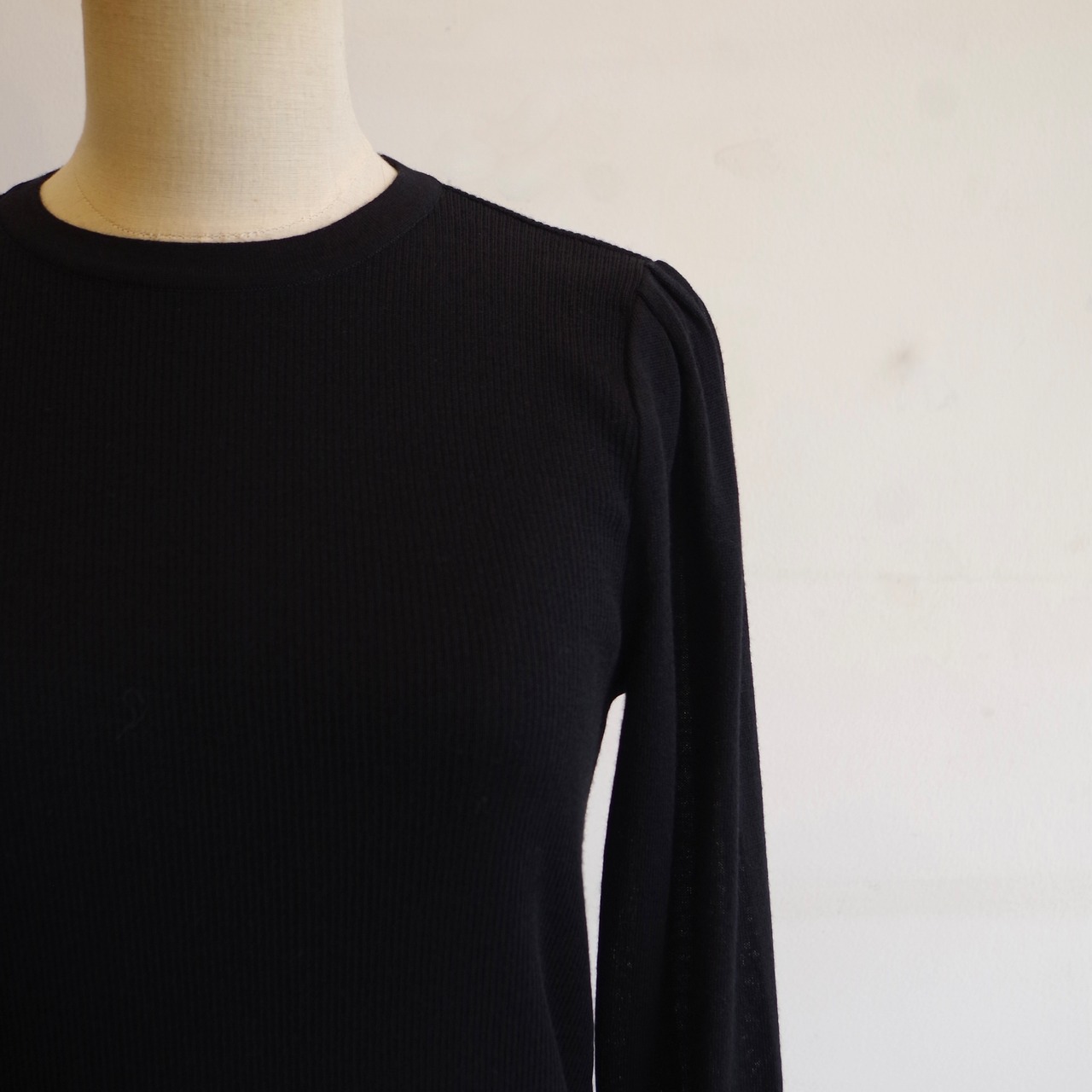 SINME ラウンドネックニット ブラック