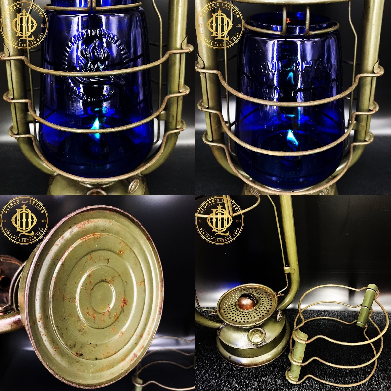 1920-30's】feuerhand Nr.323 純正 オリーブカラー | Oldman's lantern