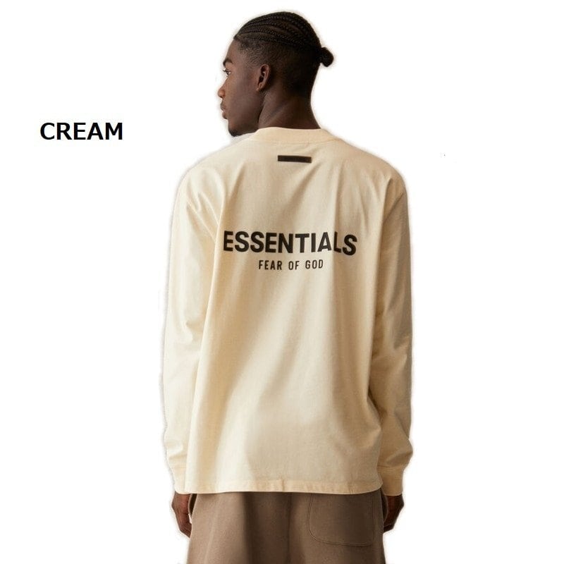 FOG ESSENTIALS (エッセンシャルズ) BACK LOGO LONG SLEEVE T-SHIRT