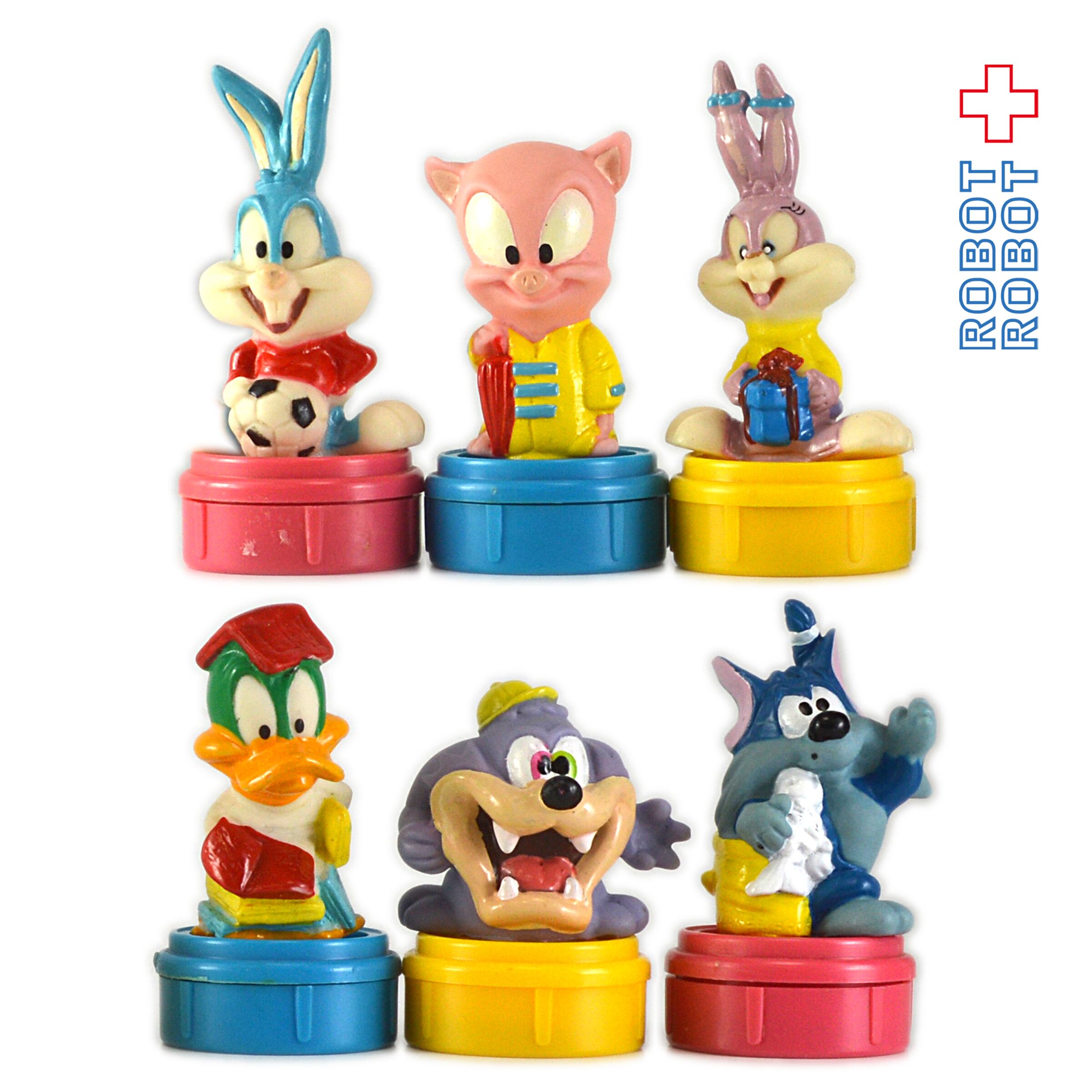 ルーニー・テューンズ ミニソフビフィギュア スタンプ付 6種セット 