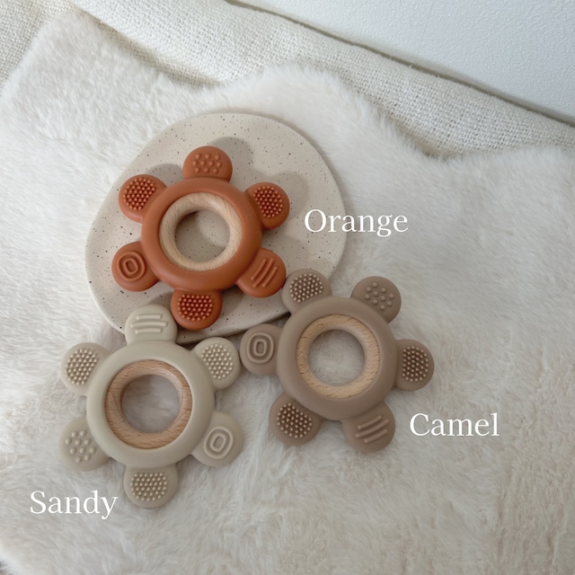 Baby silicon teether