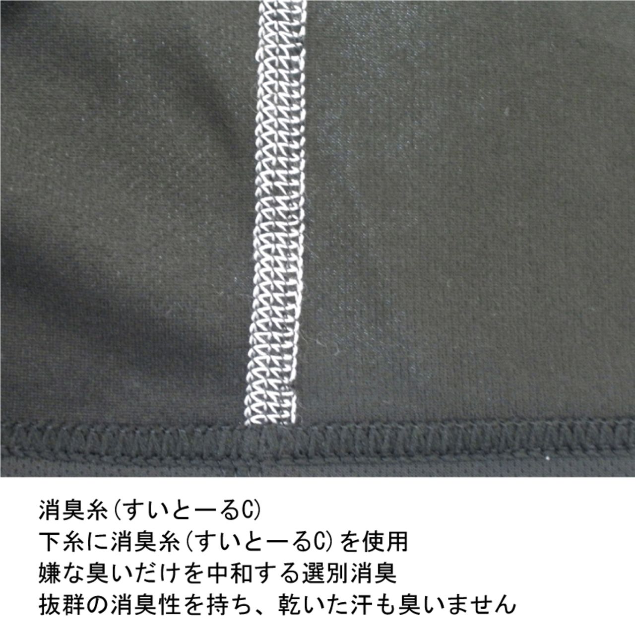 メンズ EVAEDGE ロングスリーブTシャツ(ネイビー)P821FLSM02