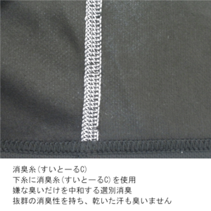 メンズ EVAEDGE ロングスリーブTシャツ（ネイビー）P821FLSM02