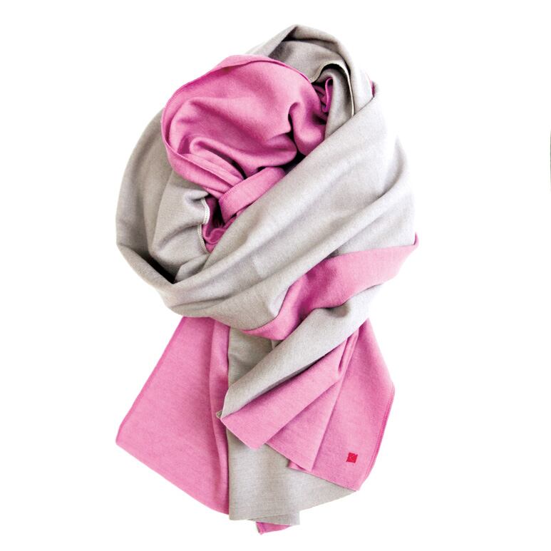 コンビマフラー ストール 316 ローズピンク サンドベージュ ウール100 ロングタイプ 佩 ハク Hac オンラインショップ コンビマフラー ストール 316 ローズピンク サンドベージュ ウール100 ロングタイプ 佩 ハク Hac オンラインショップ