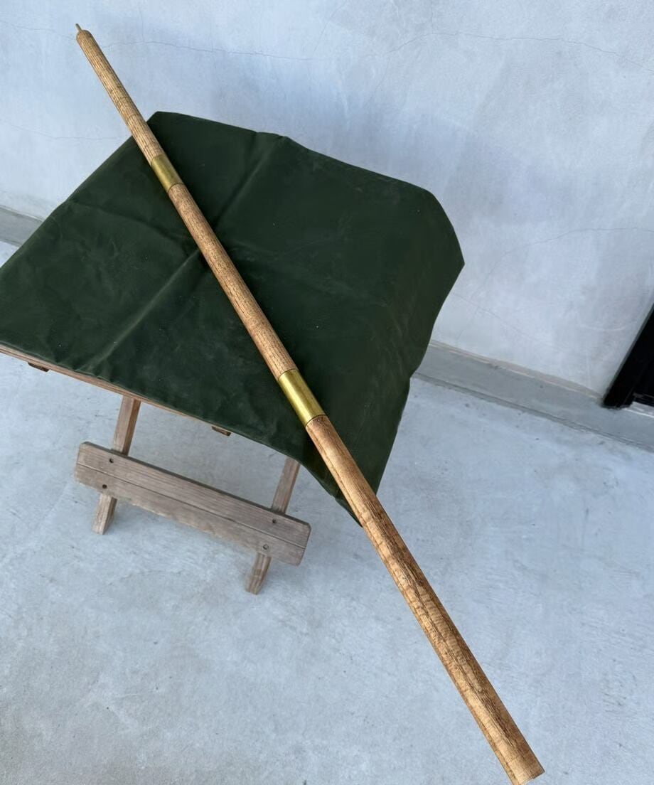 軍幕シリーズ❗️NEW OLD STOCK‼️スウェーデン軍幕 4枚＆ウッドポール