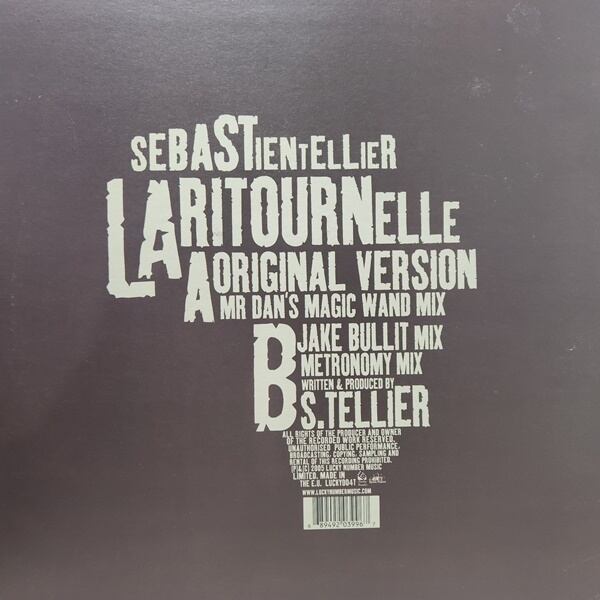 Sebastien Tellier / La Ritournelle [LUCKY004T] - 画像2