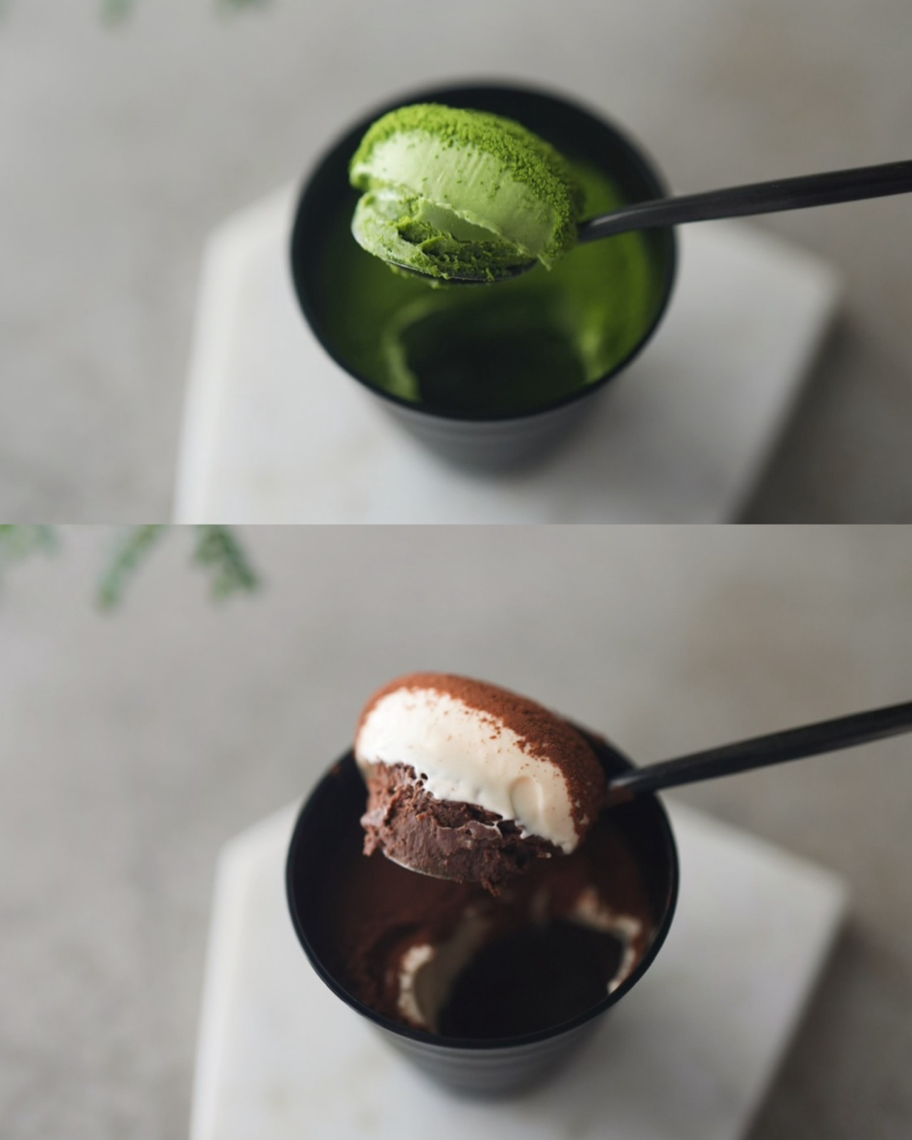 【期間限定】カップテリーヌ２種セット（チョコレート３個／抹茶３個）