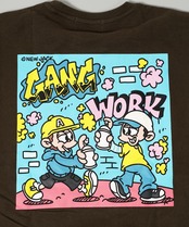 ◆NEW JACK スプレーロゴ イラスト トレーナー◆gt-6122-432jn