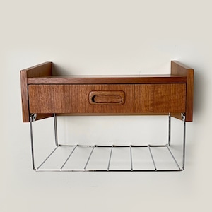 Wall shelf with drawer/ WS023